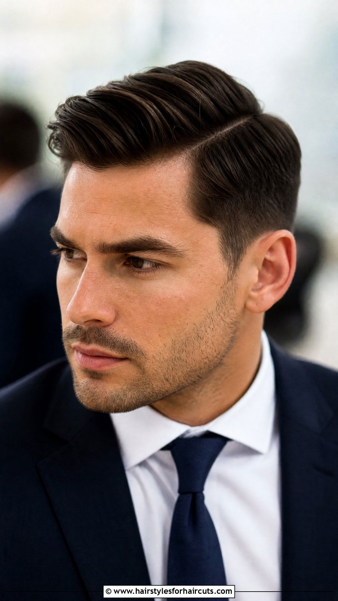 Side Part Comb Over Haircut - 25 clay for hairstyles - 25 clay for hairstyles