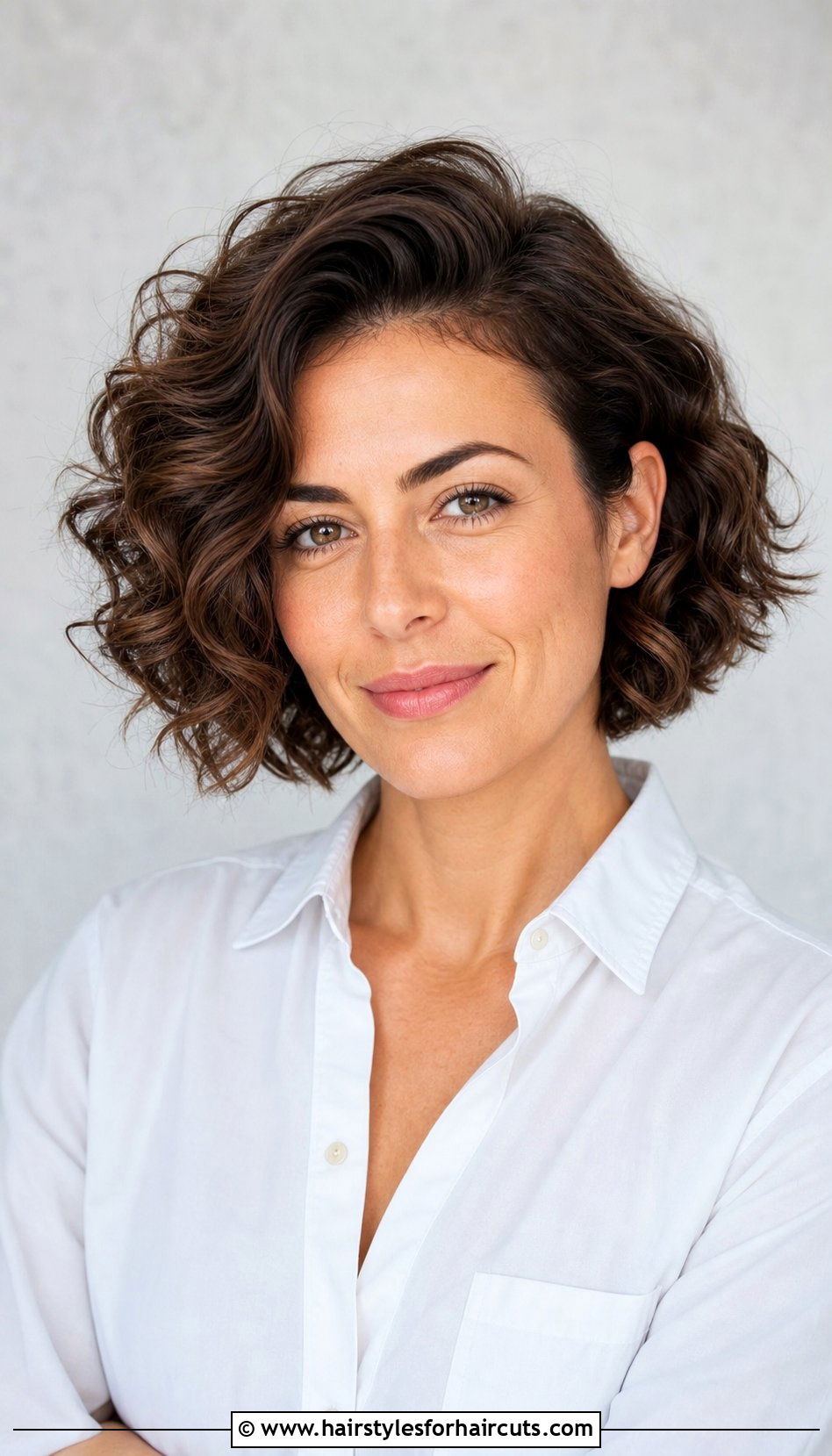 Side Part Curly Bob - 25 haircuts for thinning curly hair - 25 haircuts for thinning curly hair