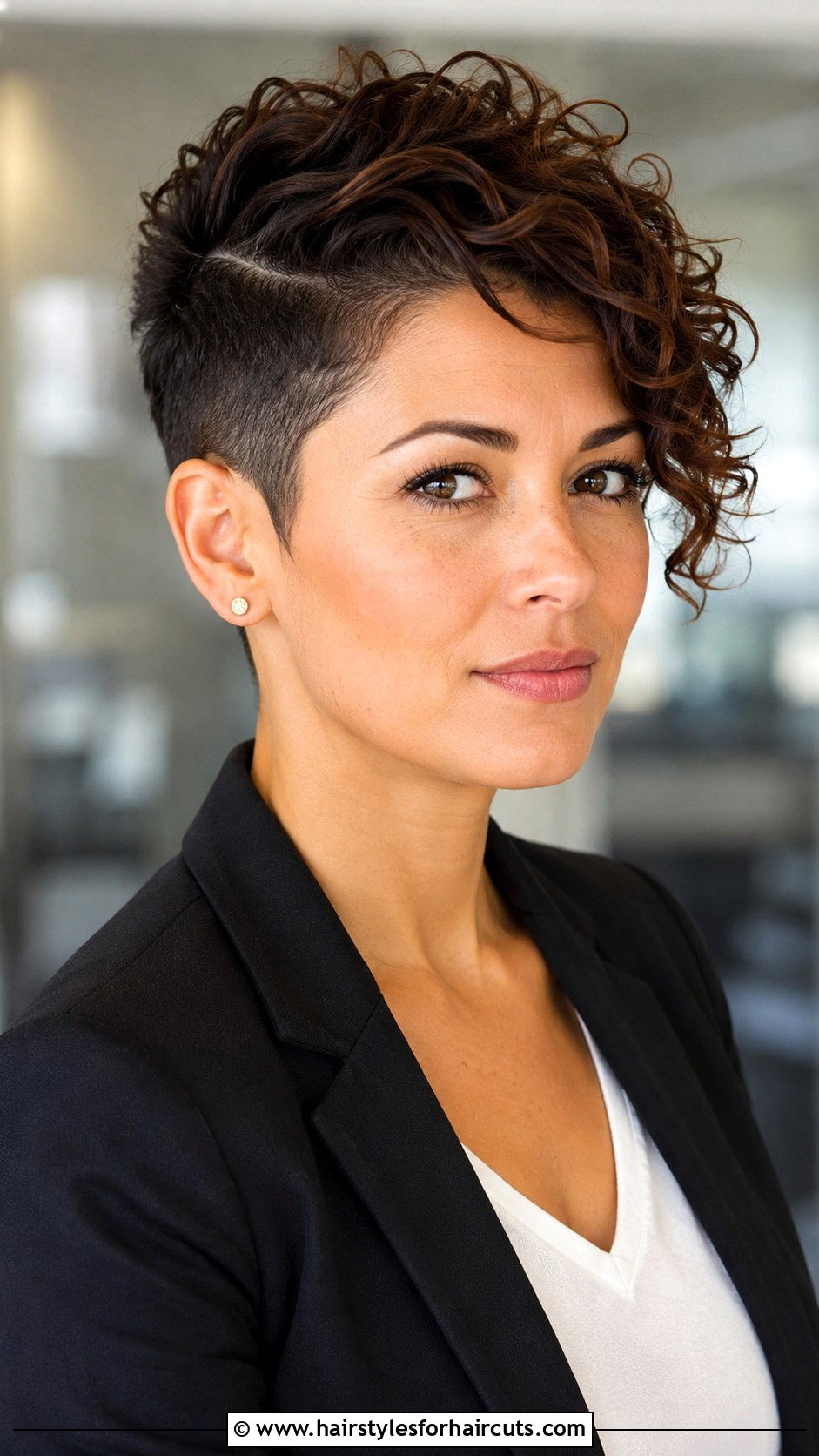 Side Part Curly Pixie - 25 side part haircuts curly hair - 25 side part haircuts curly hair