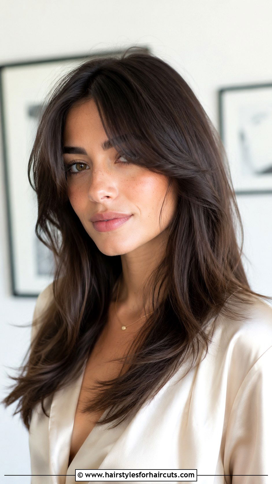 Side Part Curtain Bangs - 25 side part haircuts - 25 side part haircuts
