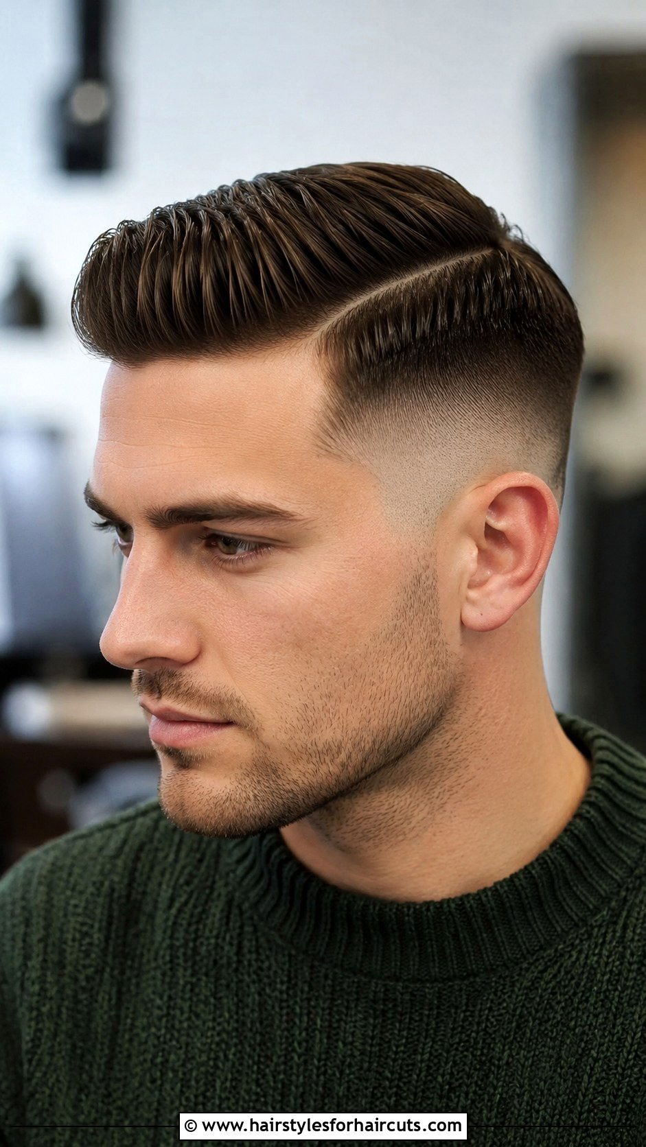Side Part Fade - 25 fade haircuts with short hair on top - 25 fade haircuts with short hair on top