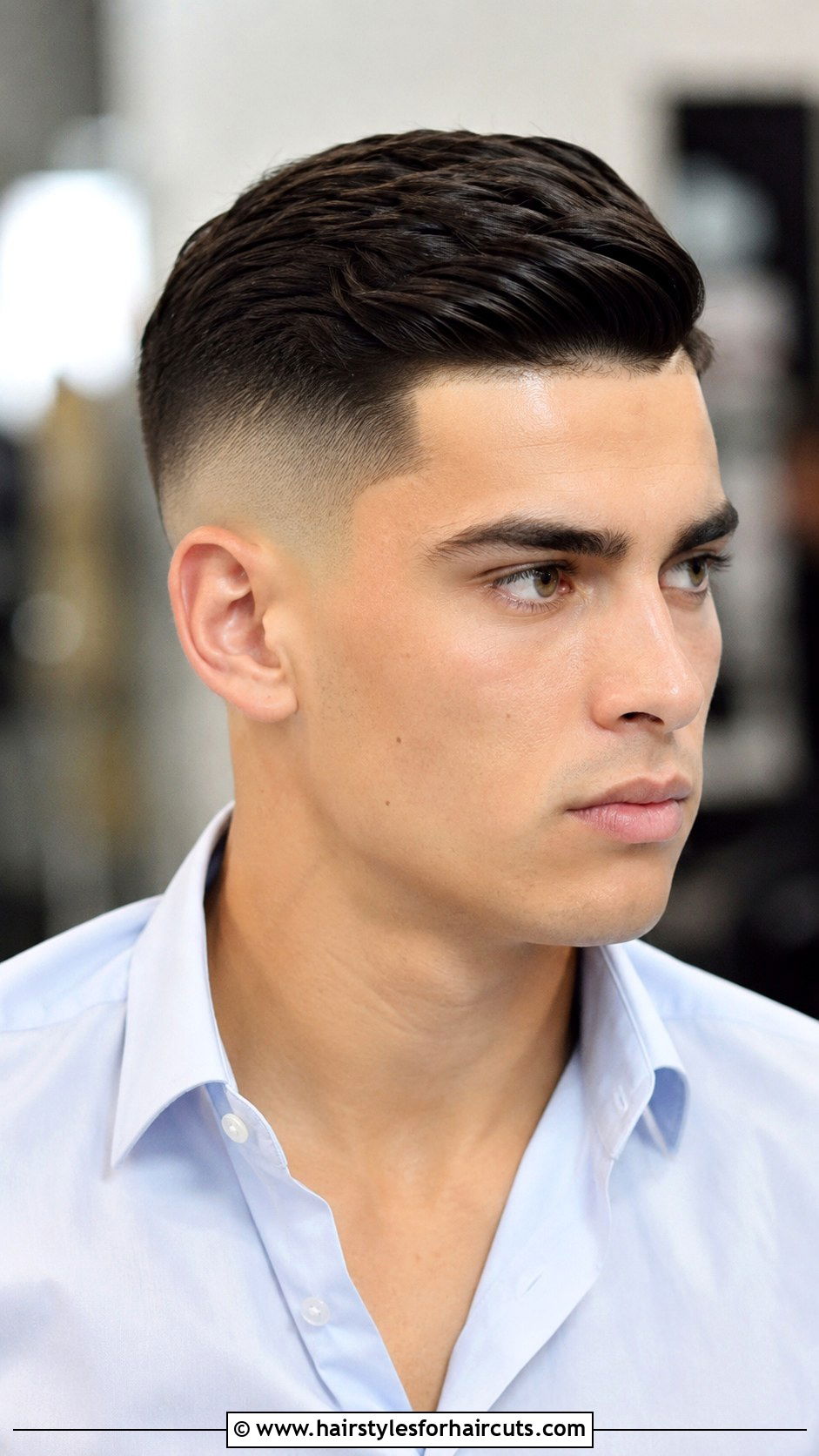 Side Part Fade - 25 haircuts to the side - 25 haircuts to the side