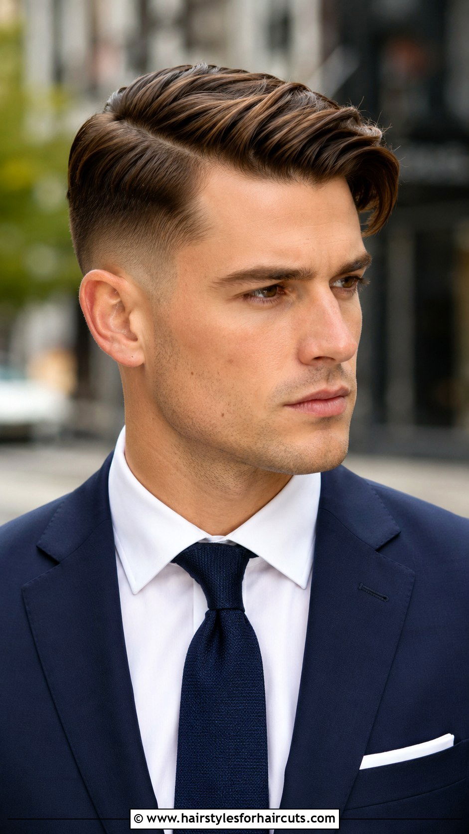Side Part Haircut - 25 haircuts for widows peak - 25 haircuts for widows peak