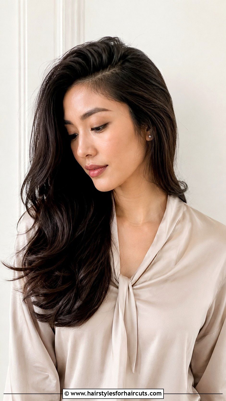 Side Part Long Asian Hair - 25 asian hairstyles woman - 25 asian hairstyles woman