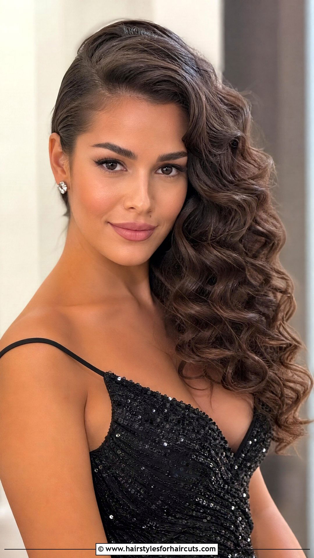 Side Part Long Curly Hair - 25 hairstyles ideas for long curly hair - 25 hairstyles ideas for long curly hair