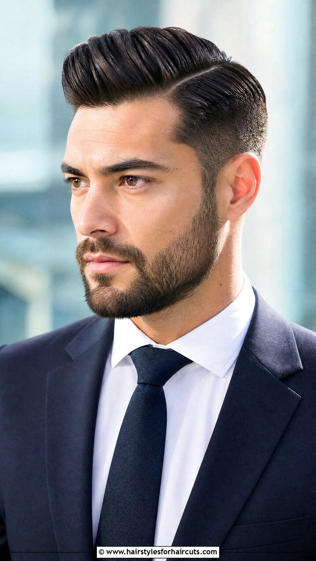 Side Part Pompadour - 25 pompa haircuts - 25 pompa haircuts