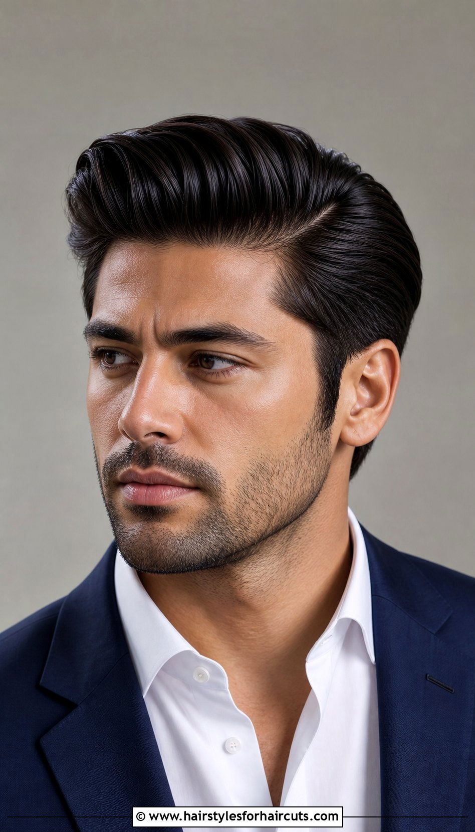 Side Part Pompadour Men - 25 what is the most attractive hairstyles - 25 what is the most attractive hairstyles