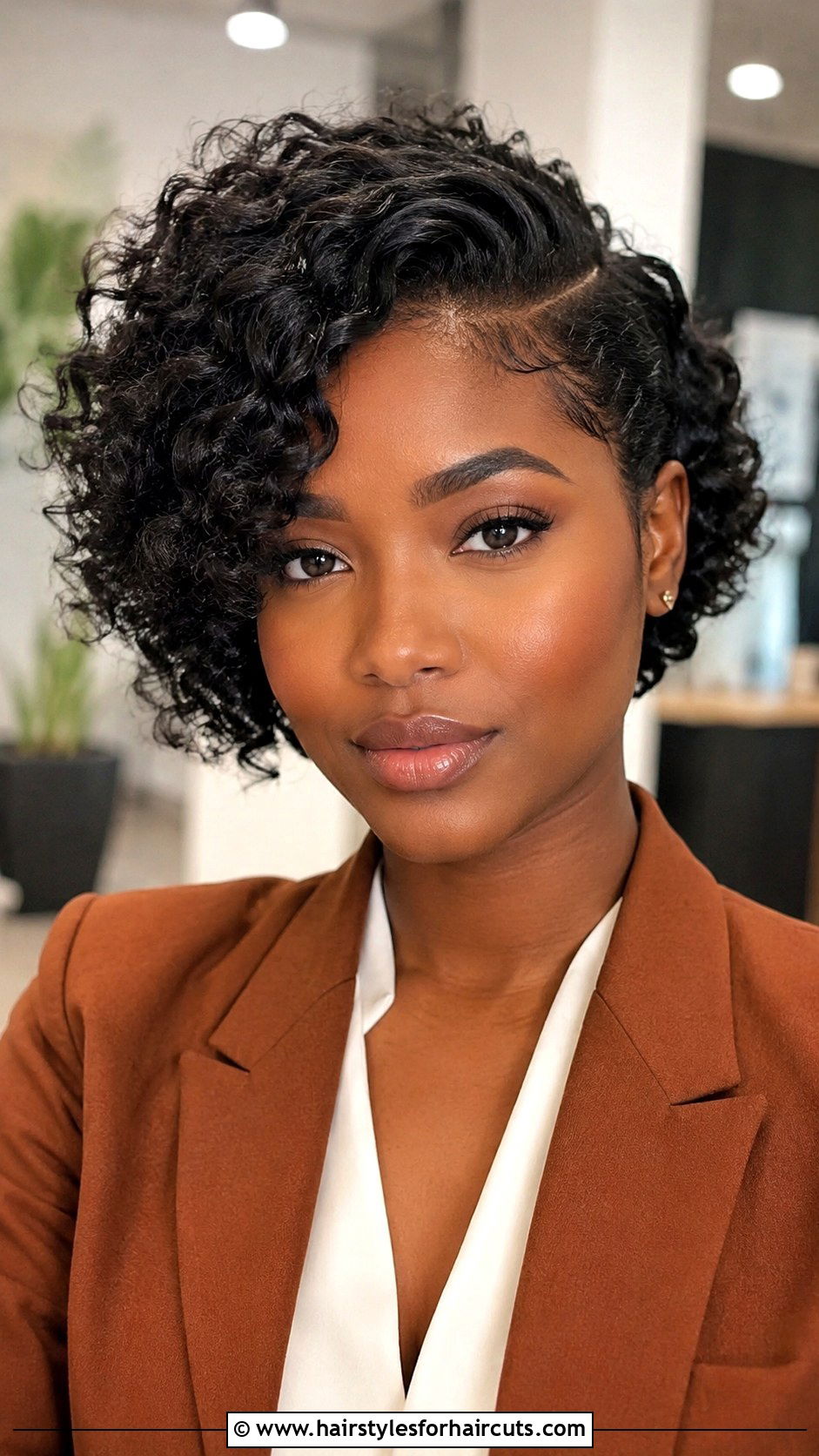 Side Part Short Curly Hair - 25 cute hairstyles for short hair black girl - 25 cute hairstyles for short hair black girl