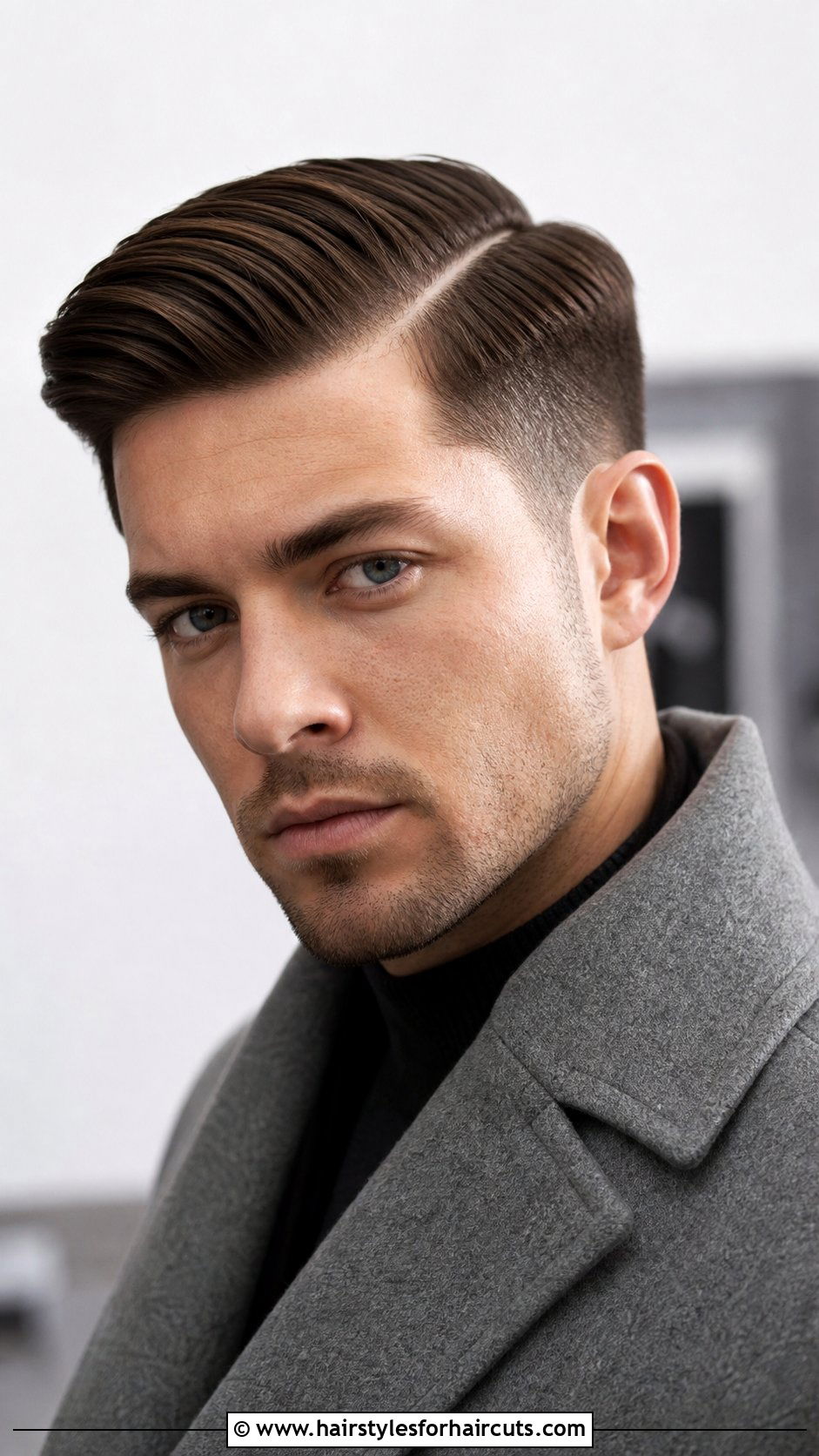Side Part Short Hair - 25 pomade hairstyles for short hair - 25 pomade hairstyles for short hair