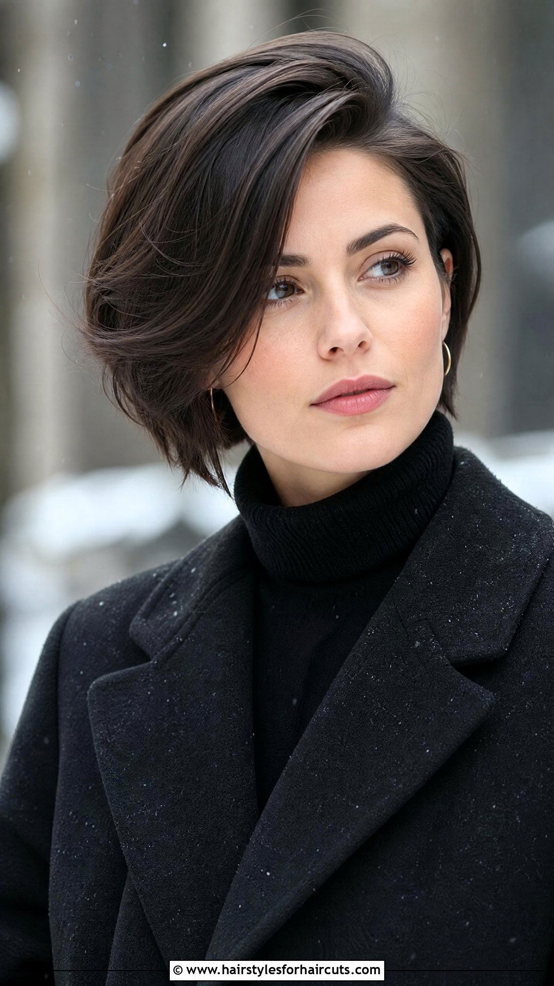 Side Part Short Hair Winter - 25 cute winter hairstyles for short hair - 25 cute winter hairstyles for short hair
