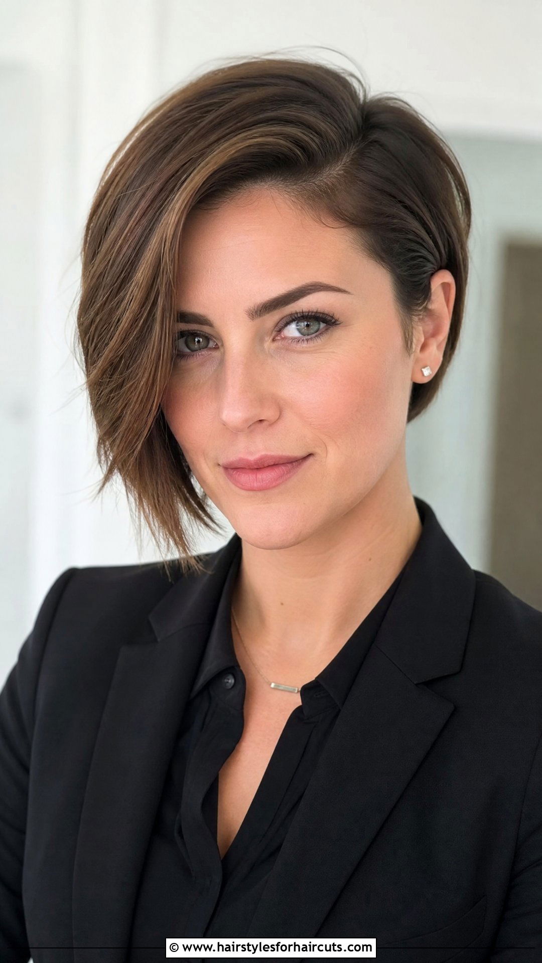 Side Part Short Hair - 25 best hairstyles for round faces - 25 best hairstyles for round faces