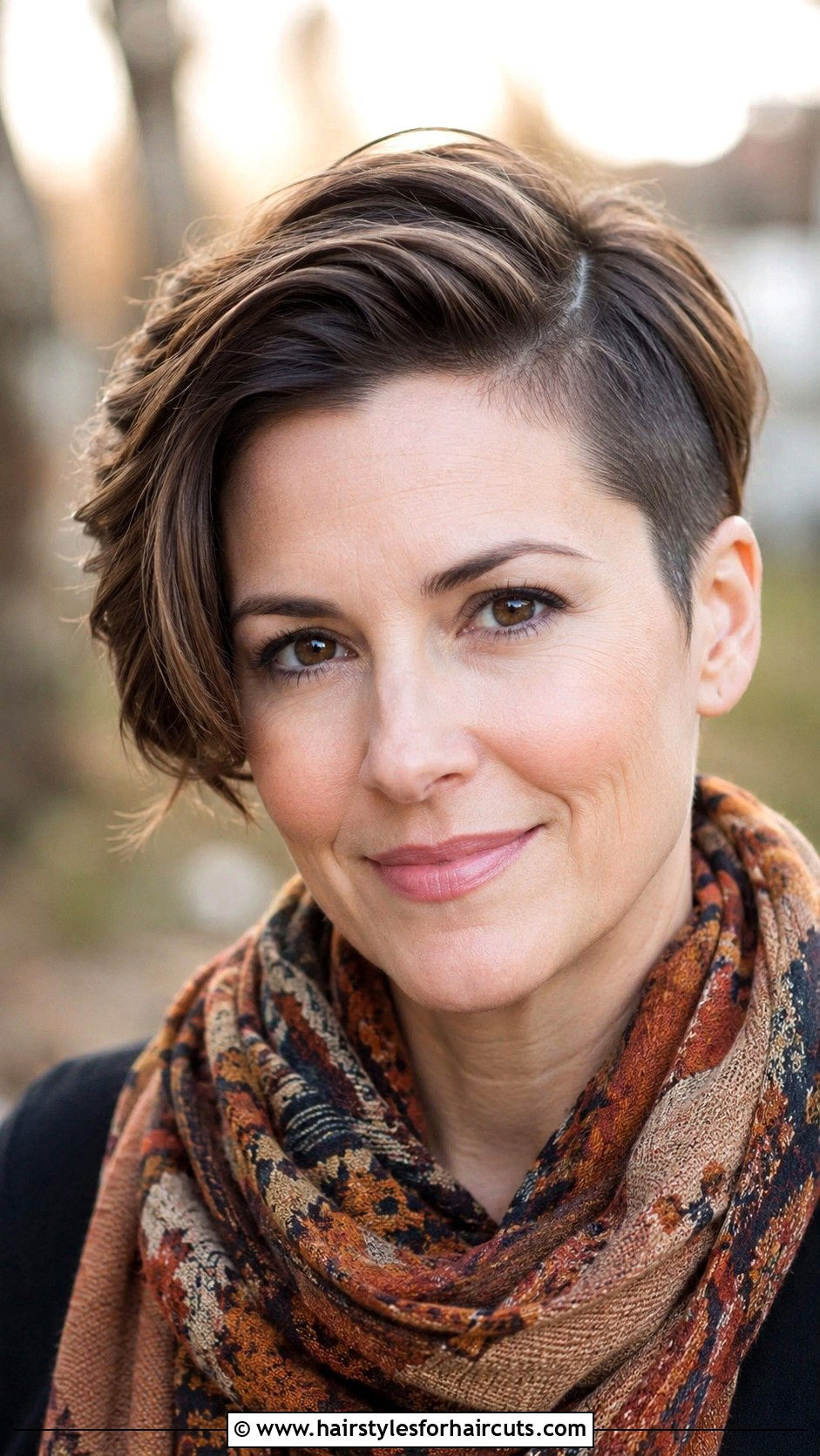 Side Part Short Haircut For Cancer - 25 cancer haircuts - 25 cancer haircuts