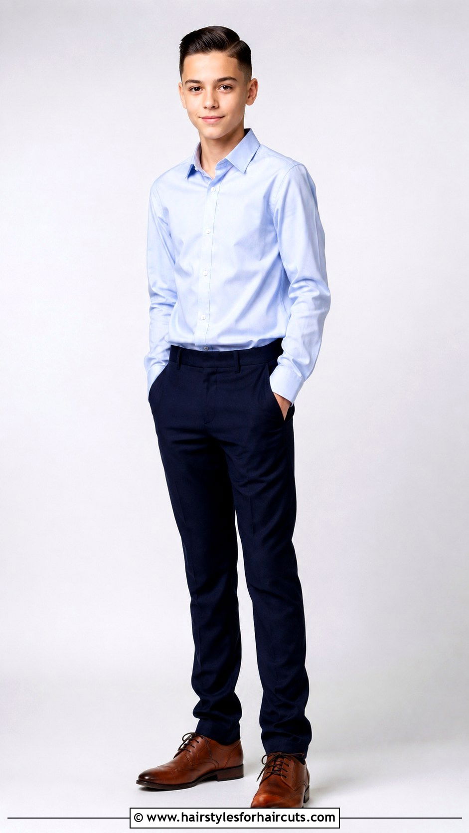 Side Part Slick Back Haircut - 25 13 year old boy haircuts - 25 13 year old boy haircuts