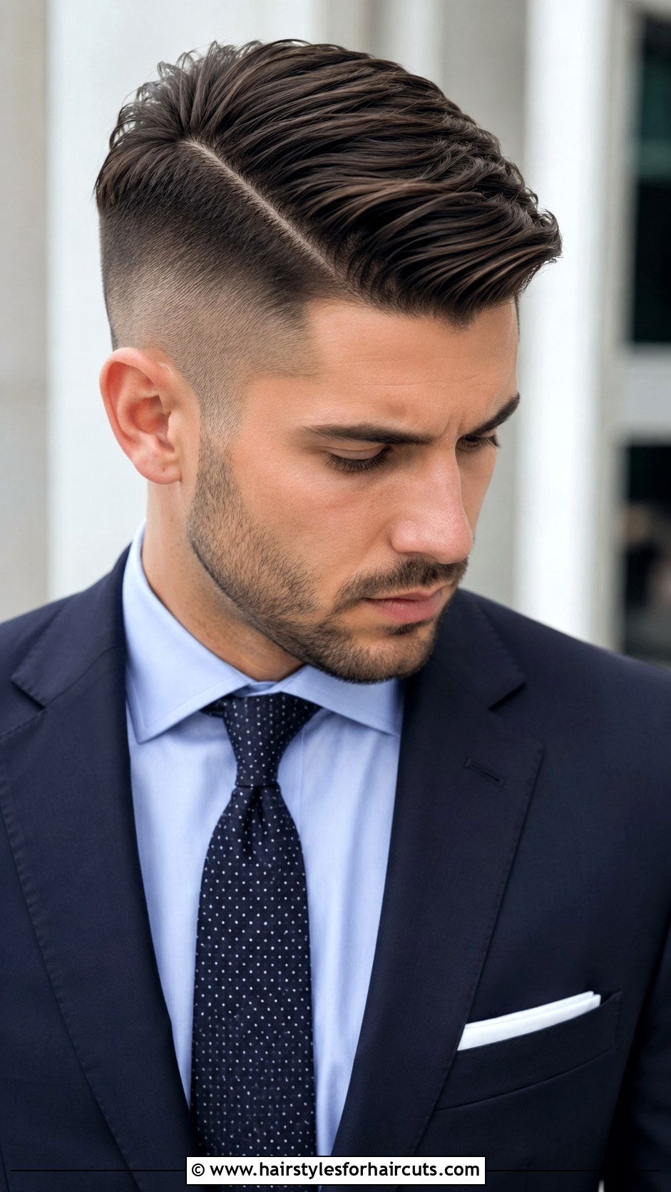 Side Part Undercut - 25 cow lick haircuts - 25 cow lick haircuts