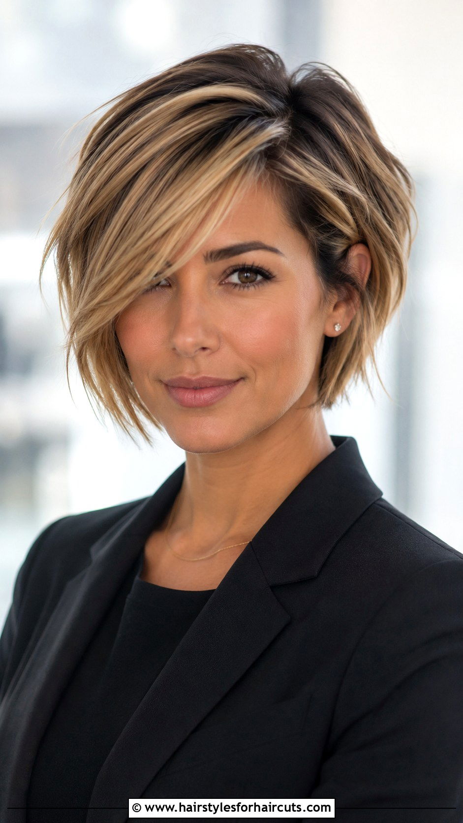 Side Part With Side Bangs - 25 side bangs haircuts - 25 side bangs haircuts