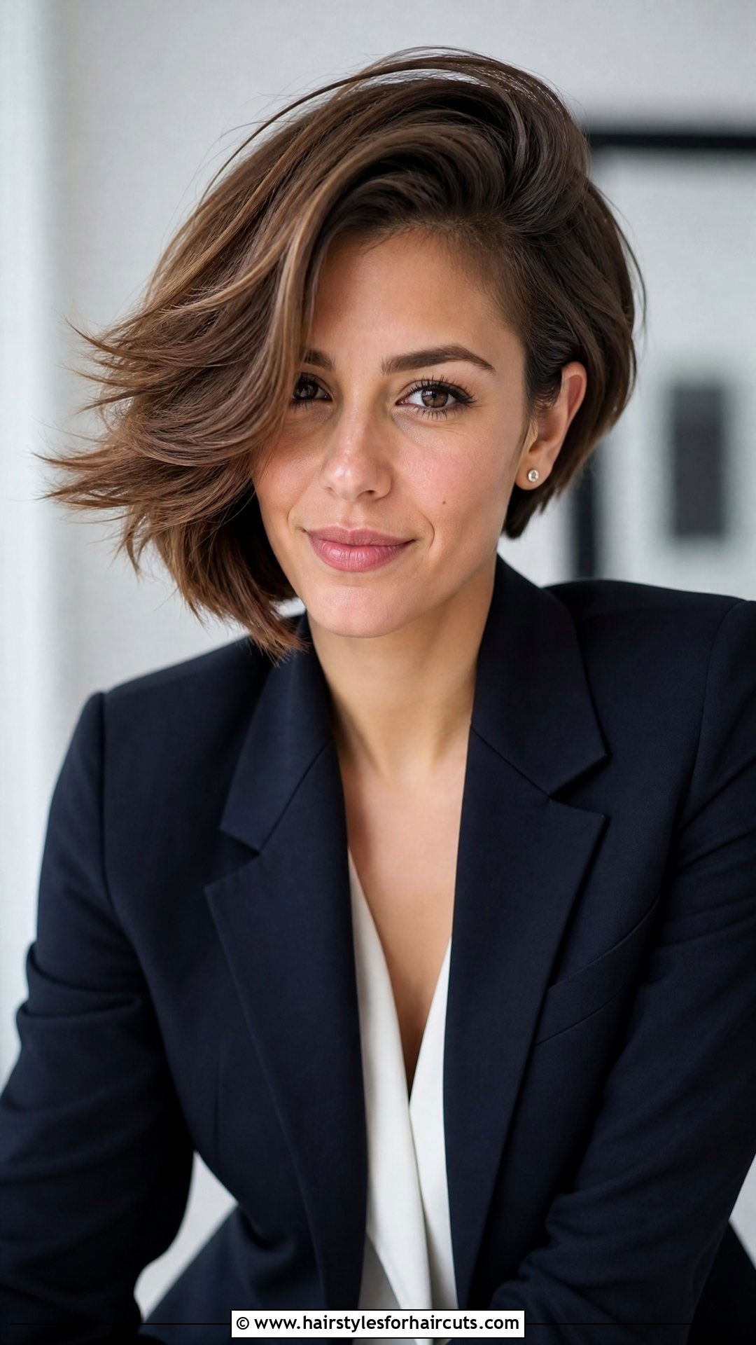 Side Parted Bob With Volume - 25 formal hairstyles for medium hair - 25 formal hairstyles for medium hair