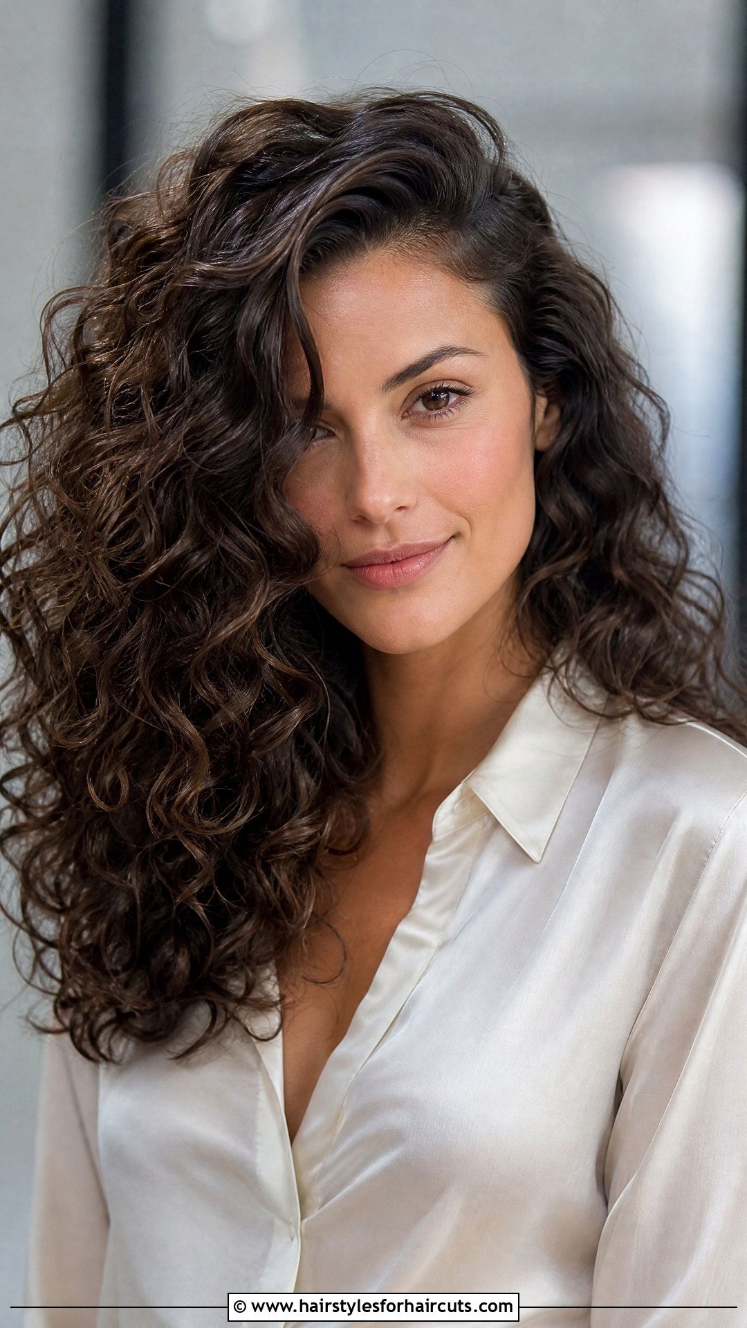 Side Parted Curly Hair - 25 womens curly hairstyles - 25 womens curly hairstyles