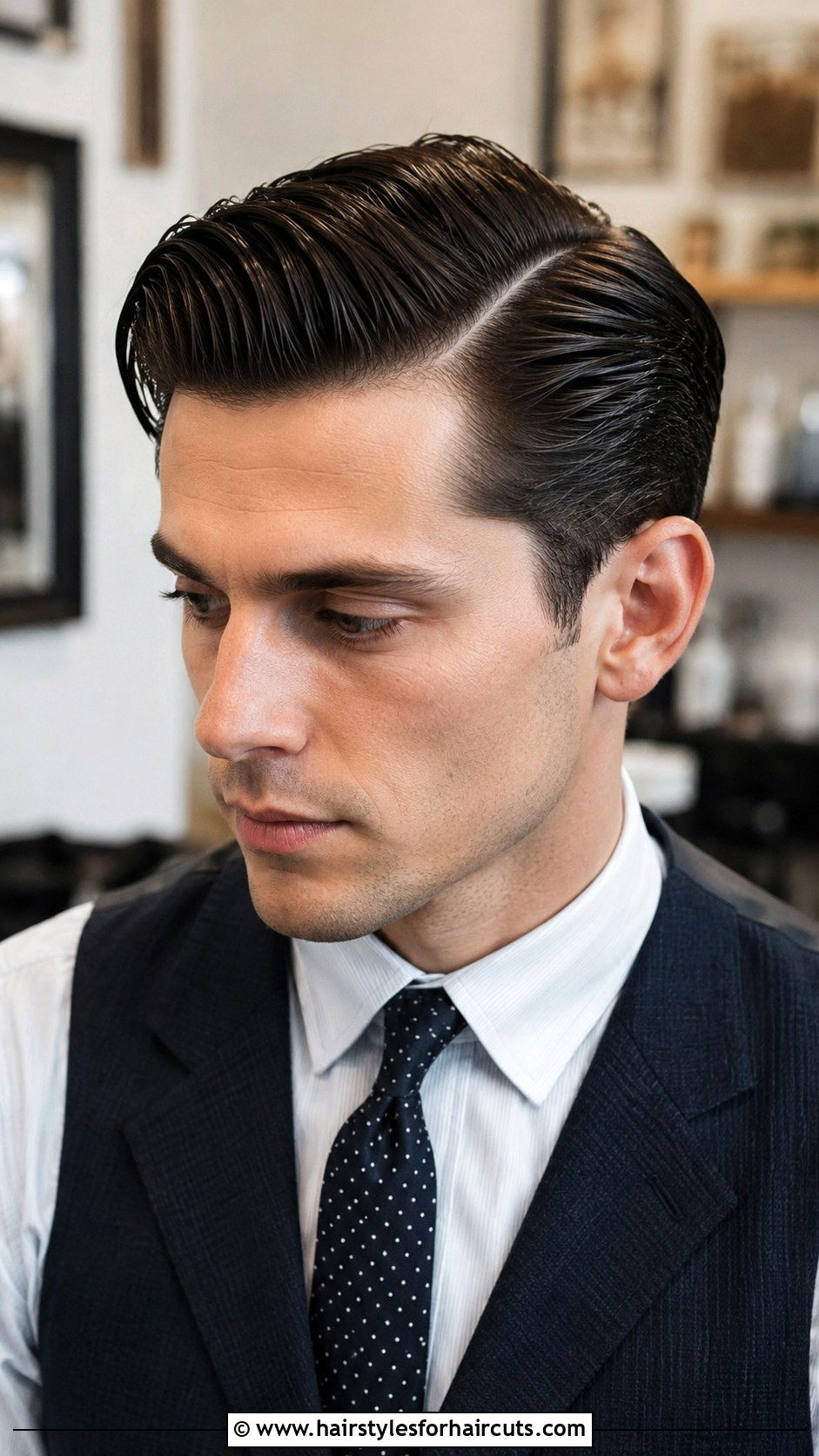Side Parted Long Greaser Hair - 25 long hair greaser hairstyles - 25 long hair greaser hairstyles