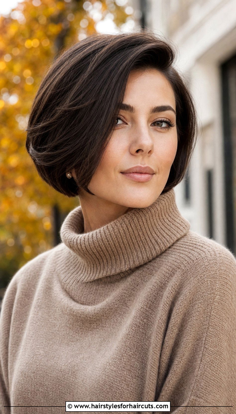 Side Parted Short Bob - 25 hairstyles for short hair female - 25 hairstyles for short hair female