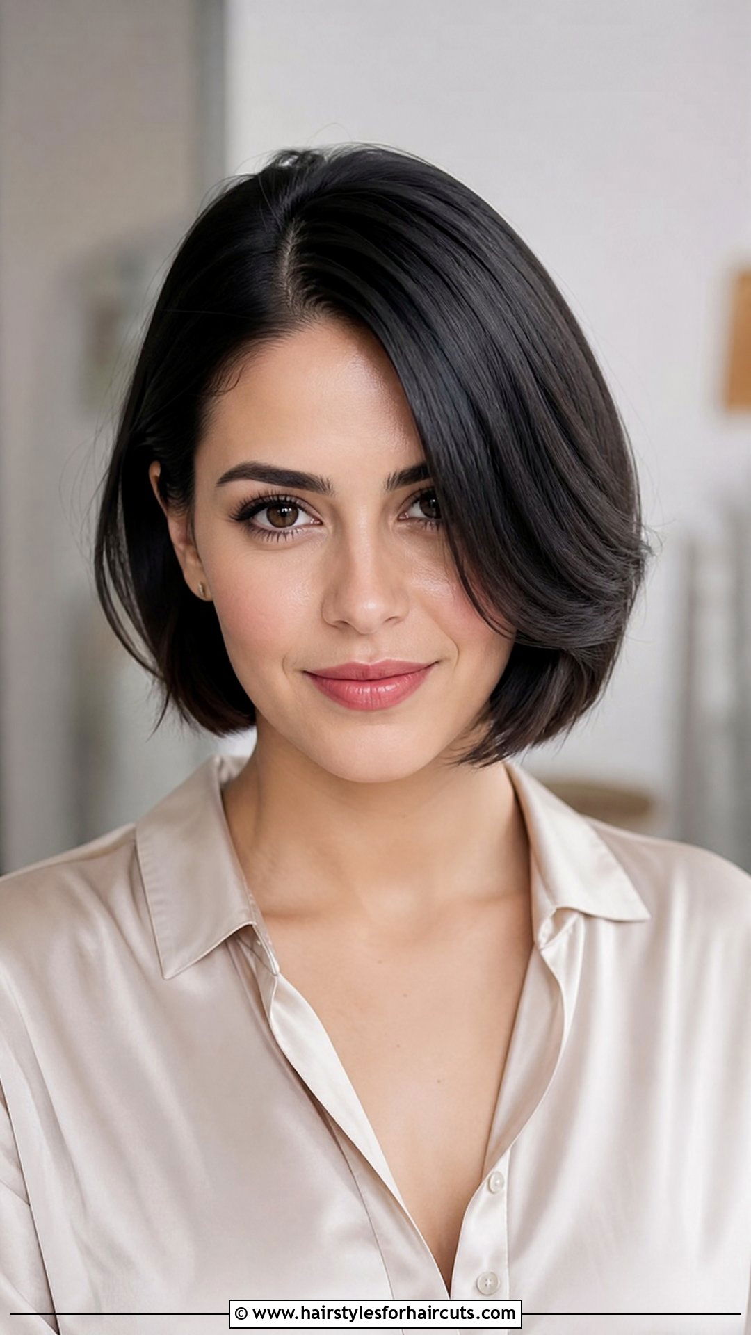 Side Parted Short Witch Bob - 25 witch hairstyles for short hair - 25 witch hairstyles for short hair