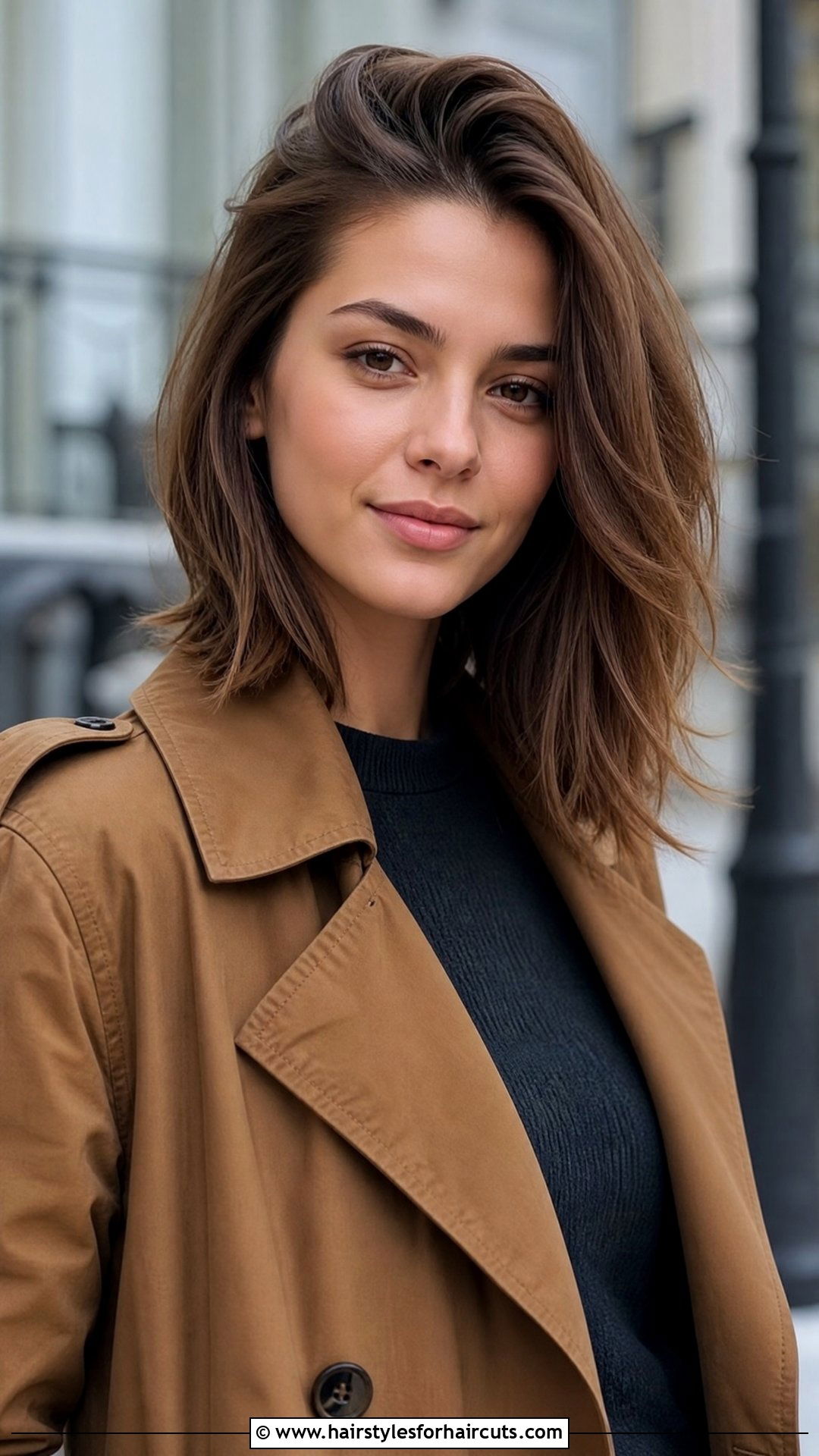 Side Parted Shoulder Length Cut - 25 shoulder length haircuts for women over 60 - 25 shoulder length haircuts for women over 60