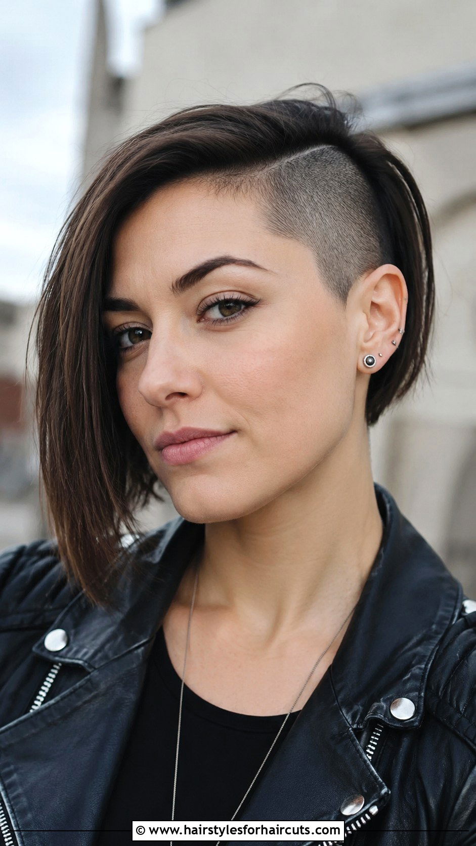 Side Shaved Bob - 25 dike haircuts - 25 dike haircuts