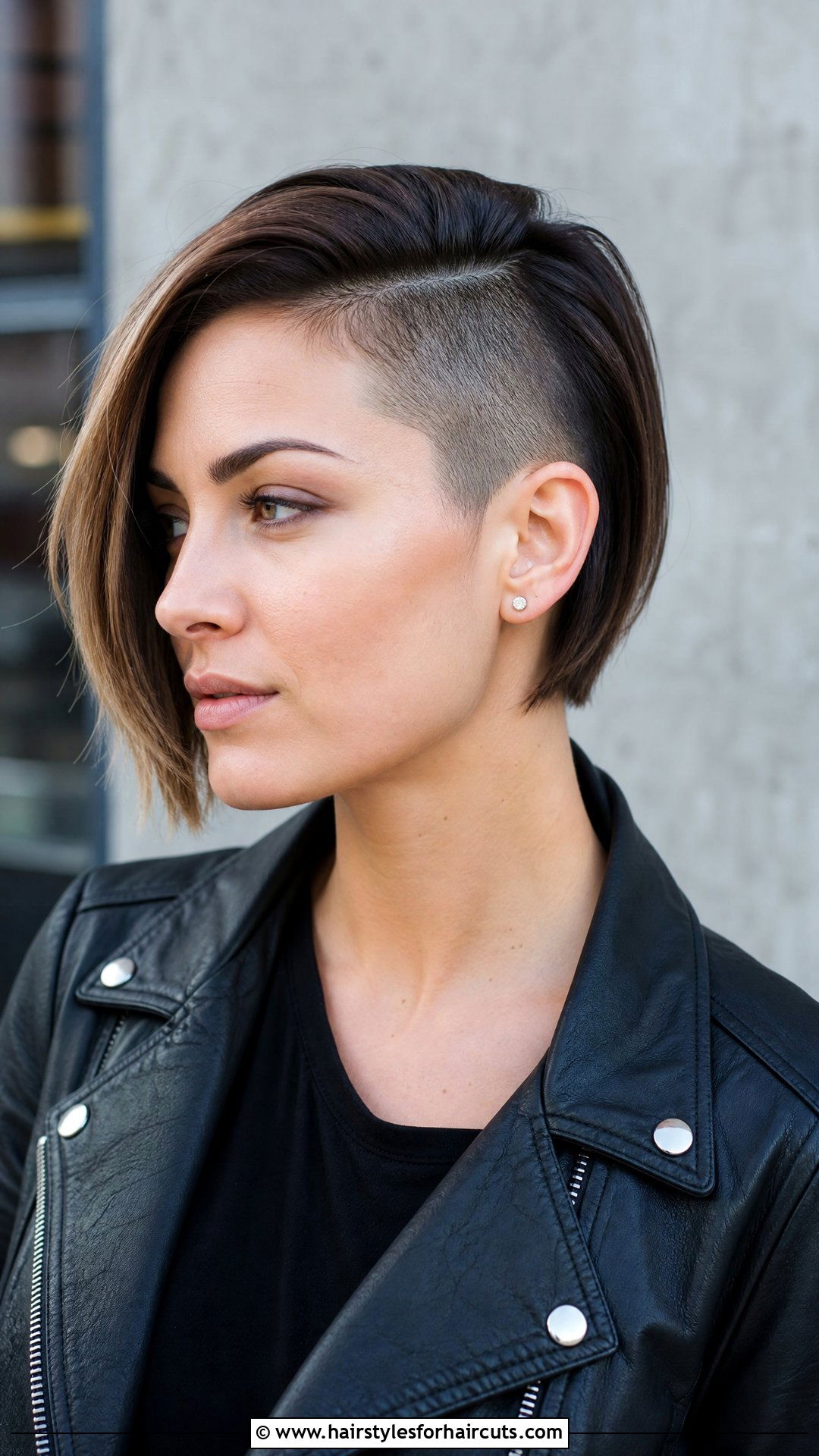 Side Shaved Bob - 25 edgy short haircuts - 25 edgy short haircuts