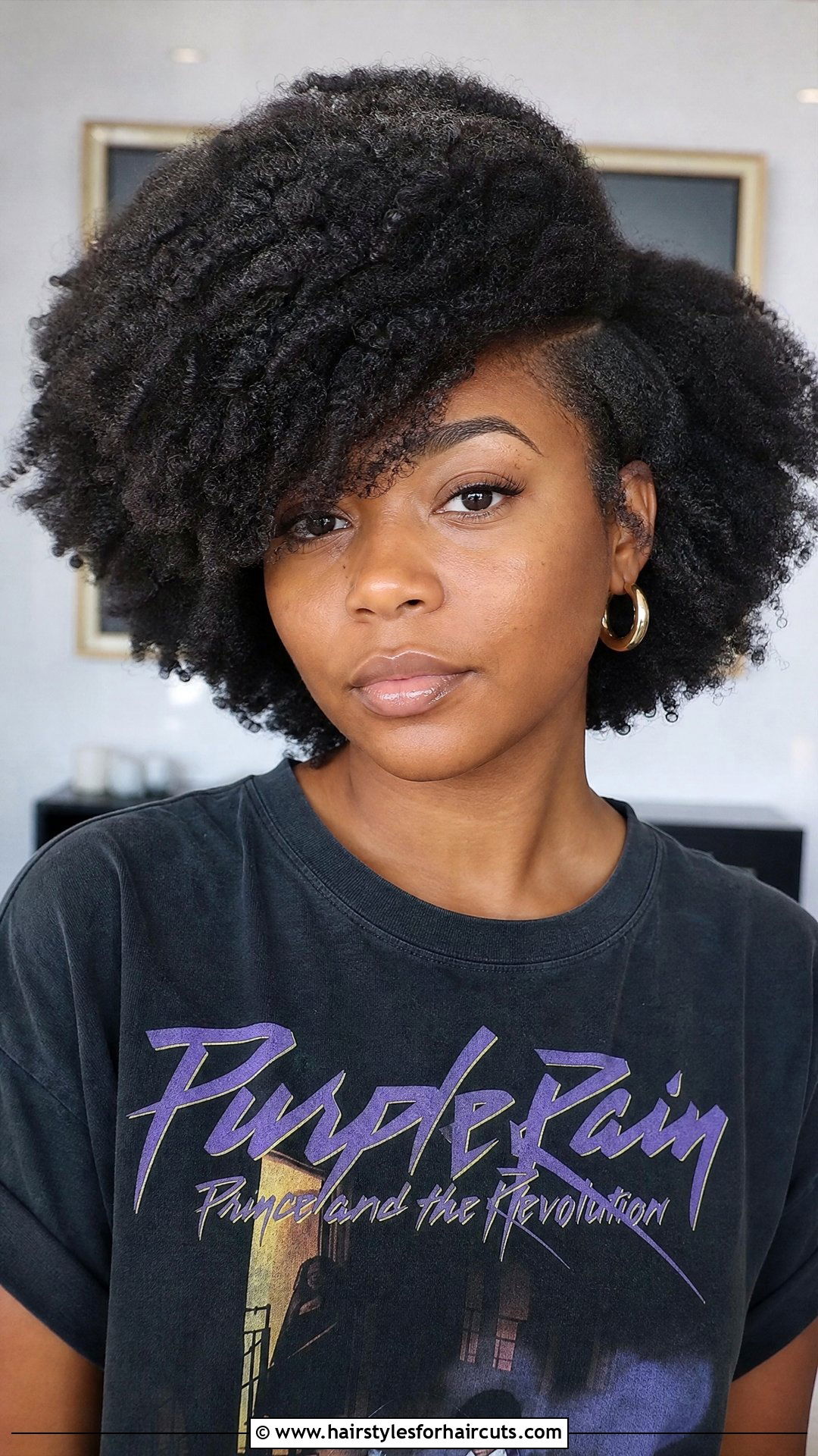 Side Swept Afro - 25 side swept hairstyles black hair - 25 side swept hairstyles black hair
