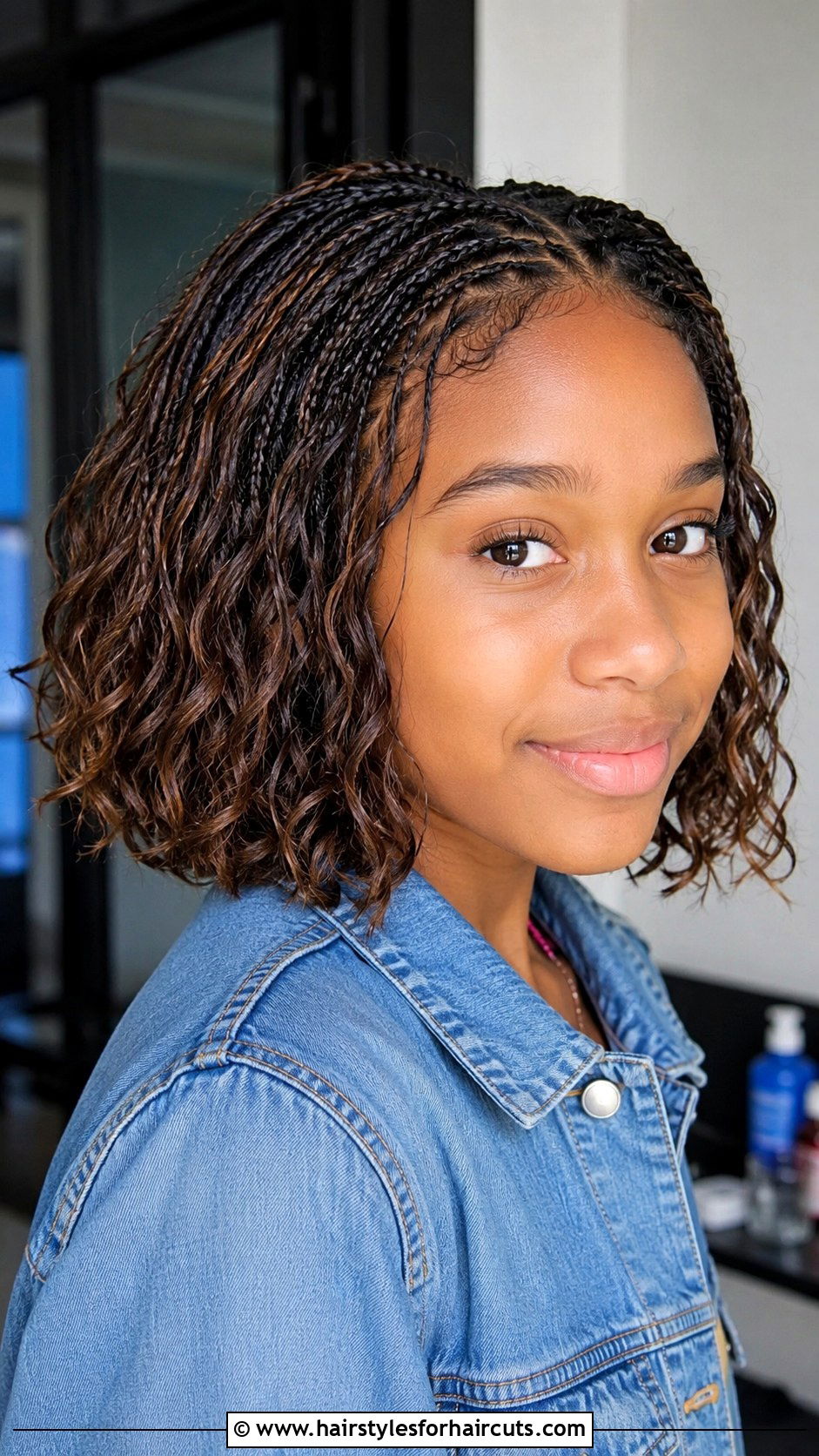 Side Swept Asymmetrical Bob - 25 middle school cute hairstyles for short hair - 25 middle school cute hairstyles for short hair
