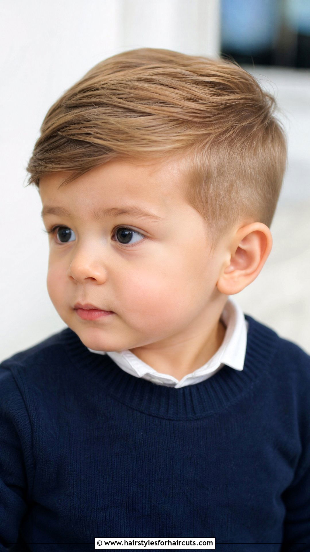 Side Swept Baby Haircut - 25 short hair baby hairstyles - 25 short hair baby hairstyles