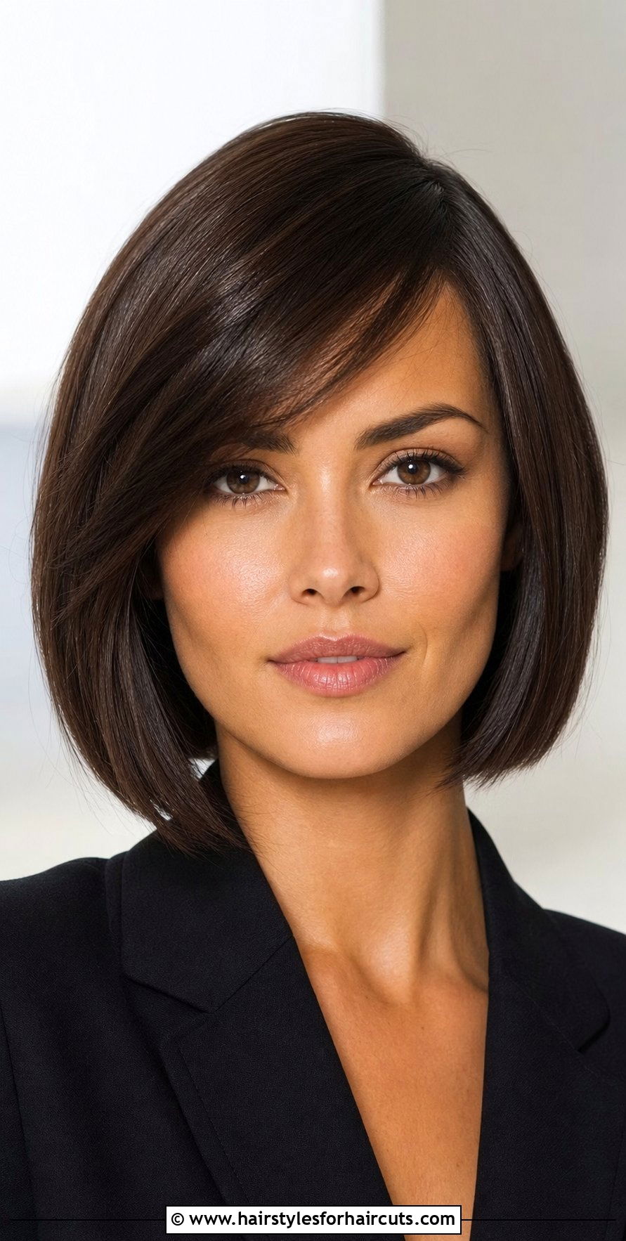 Side Swept Bang Bob Hairstyle For Square Faces - 25 hairstyles for square faces - 25 hairstyles for square faces