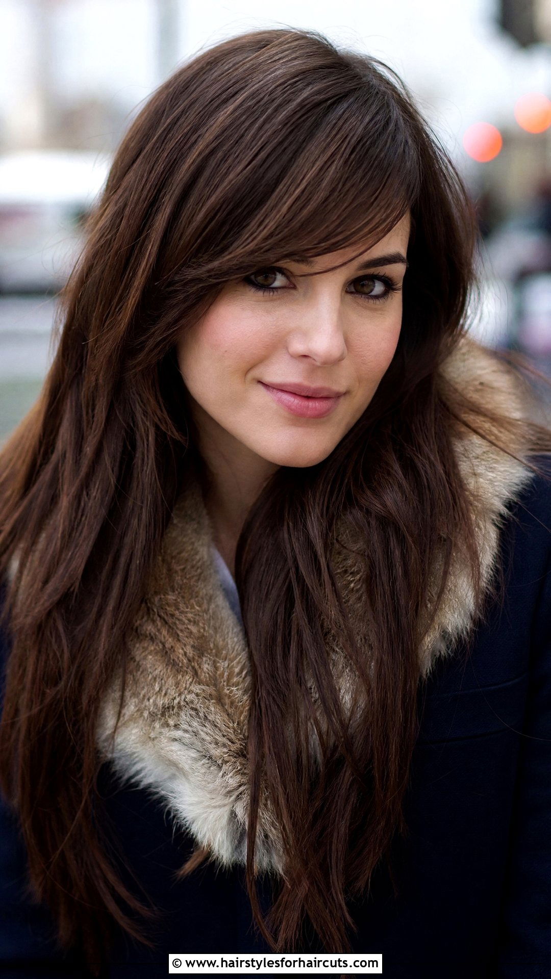 Side Swept Bangs Long Haircut - 25 best haircuts for round faces - 25 best haircuts for round faces