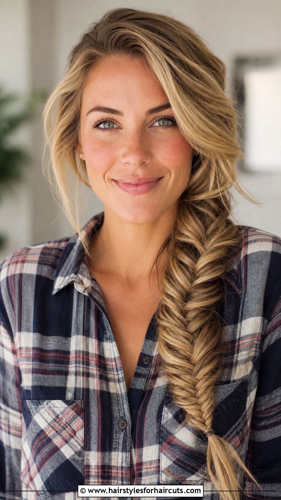 Side Swept Braid - 25 cute trendy hairstyles - 25 cute trendy hairstyles