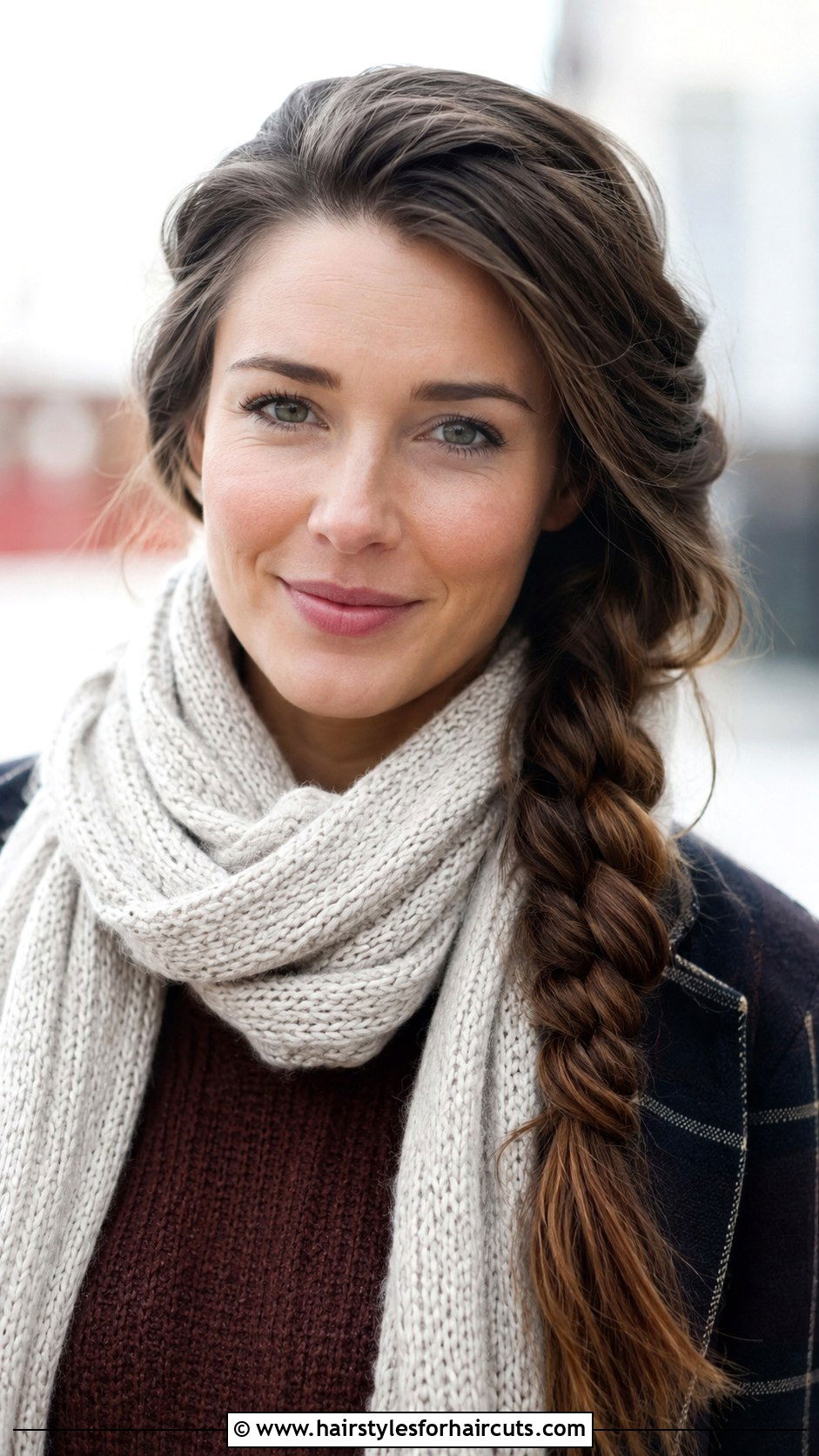 Side Swept Braid Hairstyle - 25 easy hairstyles for women - 25 easy hairstyles for women