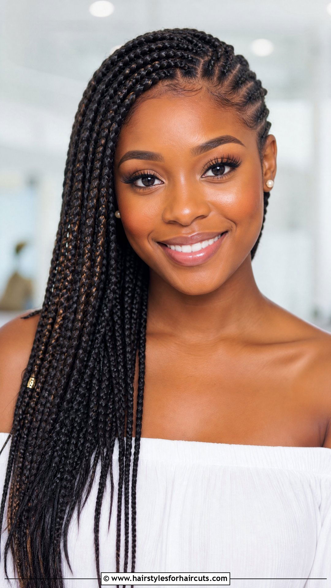 Side Swept Braids - 25 hairstyles for ladies braids - 25 hairstyles for ladies braids