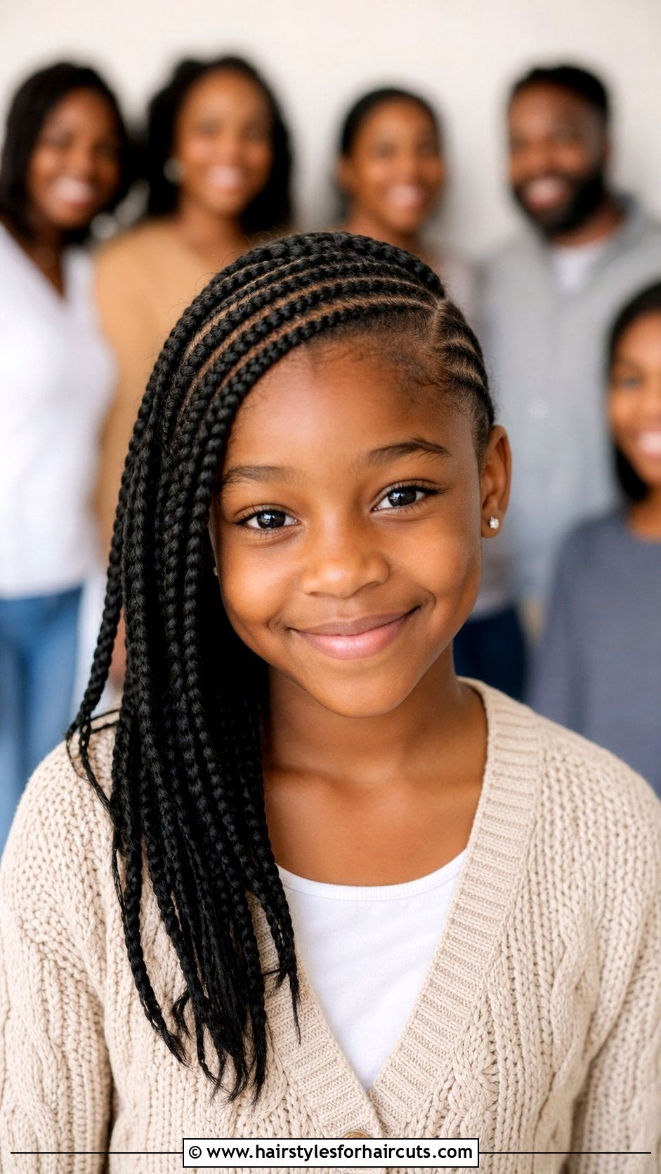 Side Swept Cornrows For 4c Hair Kids - 25 hairstyles for 4c hair kids - 25 hairstyles for 4c hair kids