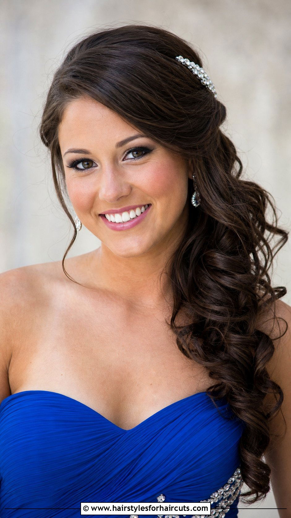 Side Swept Curly Long Hair Prom - 25 long hair side hairstyles for prom - 25 long hair side hairstyles for prom
