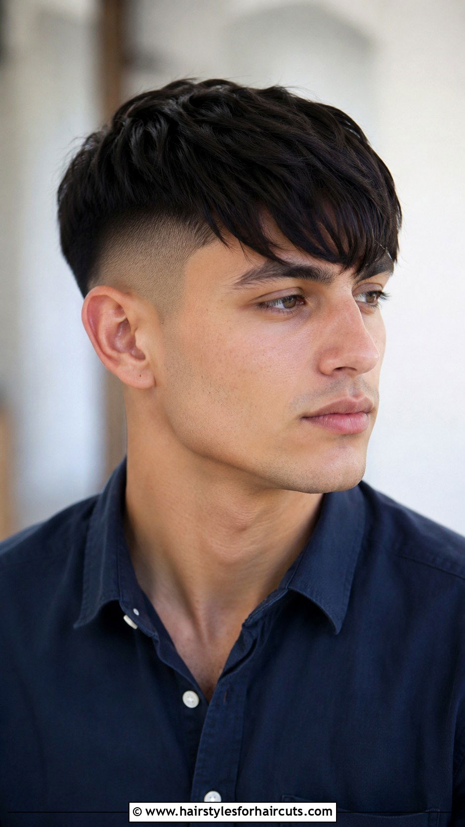 Side Swept Edgar Haircut - 25 edgar haircuts for straight hair - 25 edgar haircuts for straight hair