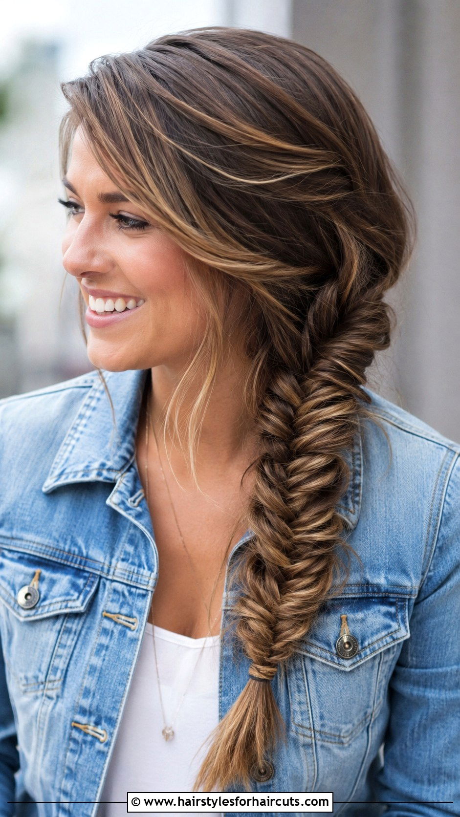Side Swept Fishtail - 25 fun hairstyles - 25 fun hairstyles