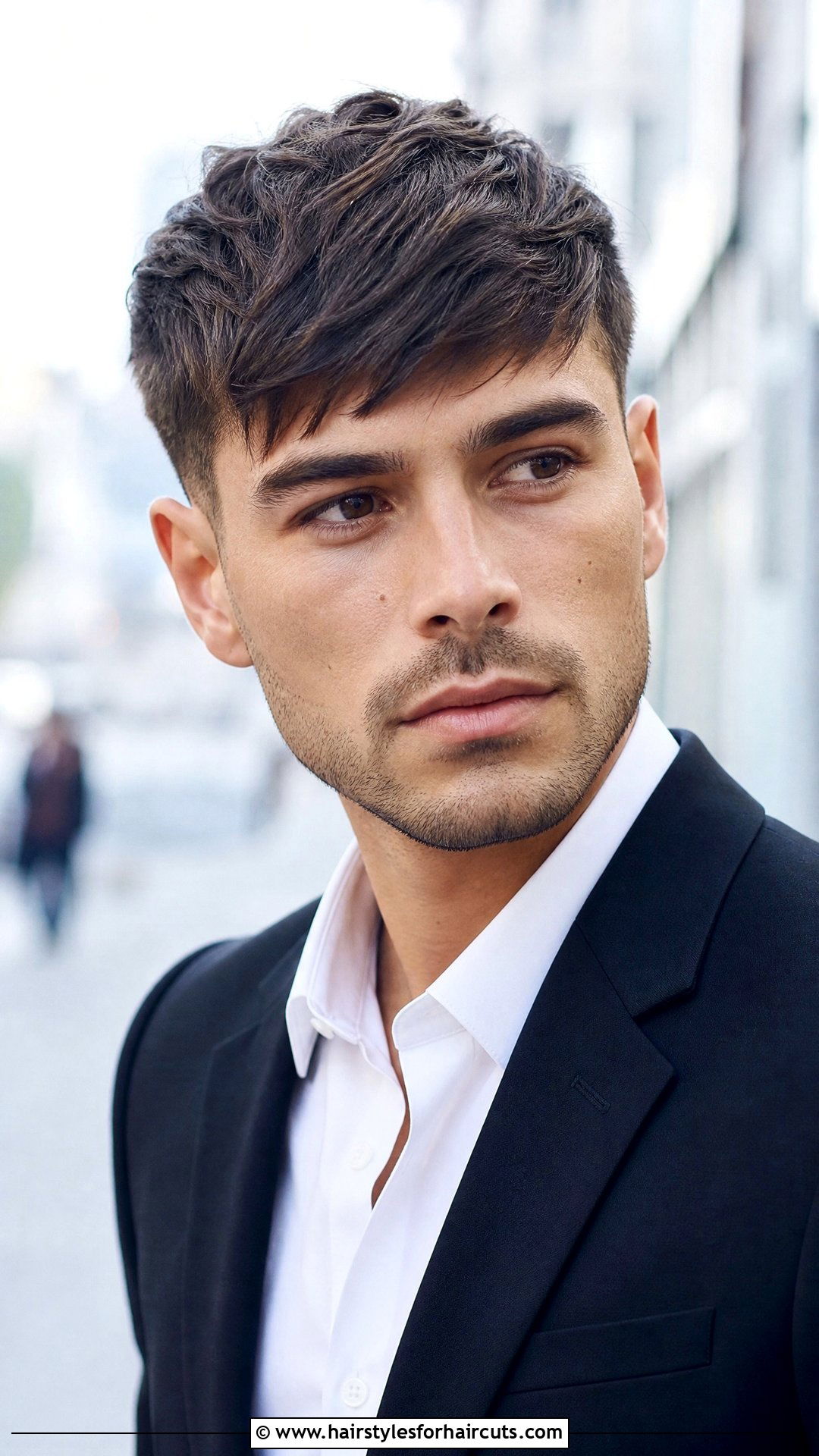 Side Swept French Crop - 25 french crop haircuts - 25 french crop haircuts