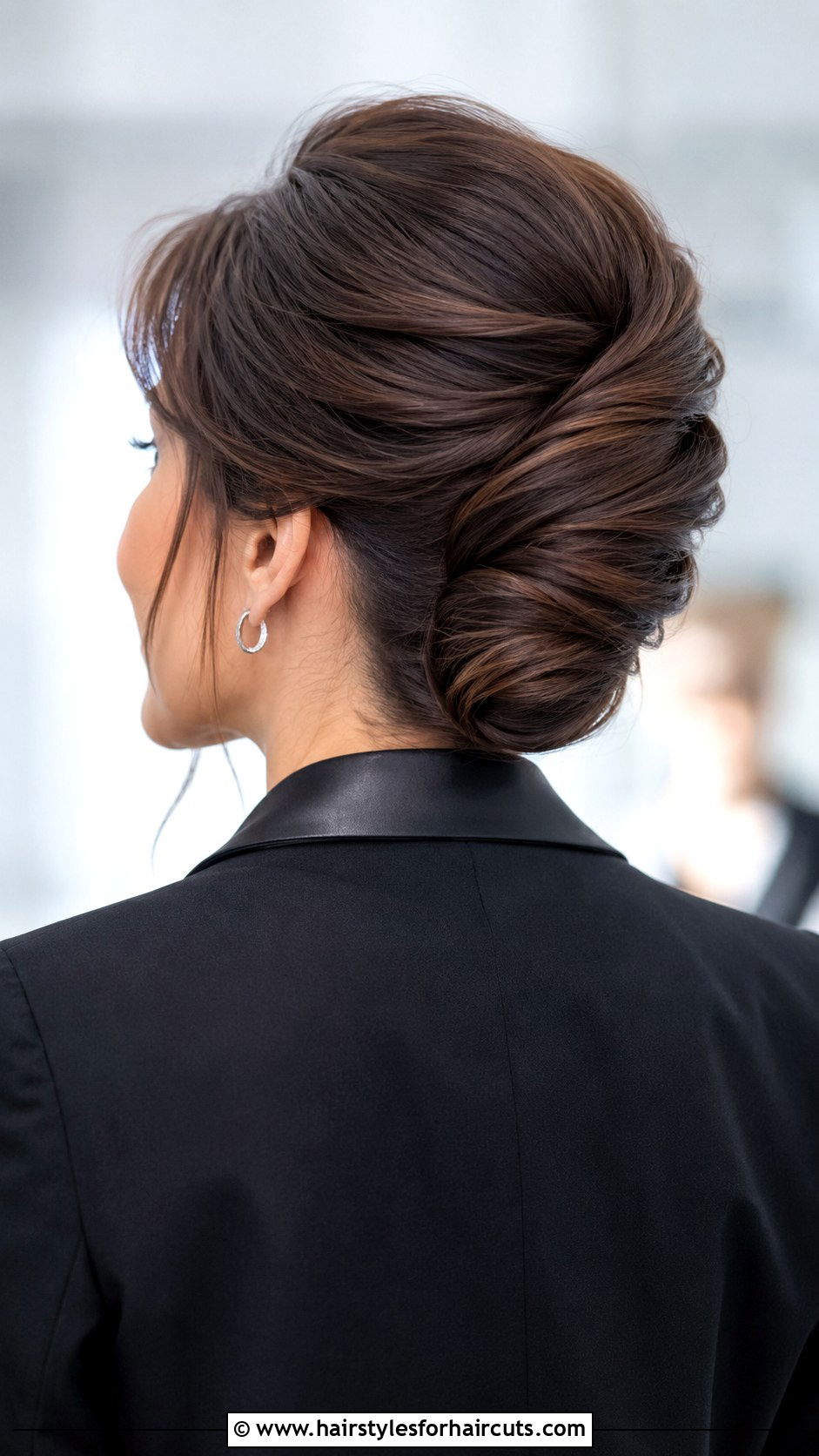 Side Swept French Twist - 25 hair to the side wedding hairstyles - 25 hair to the side wedding hairstyles