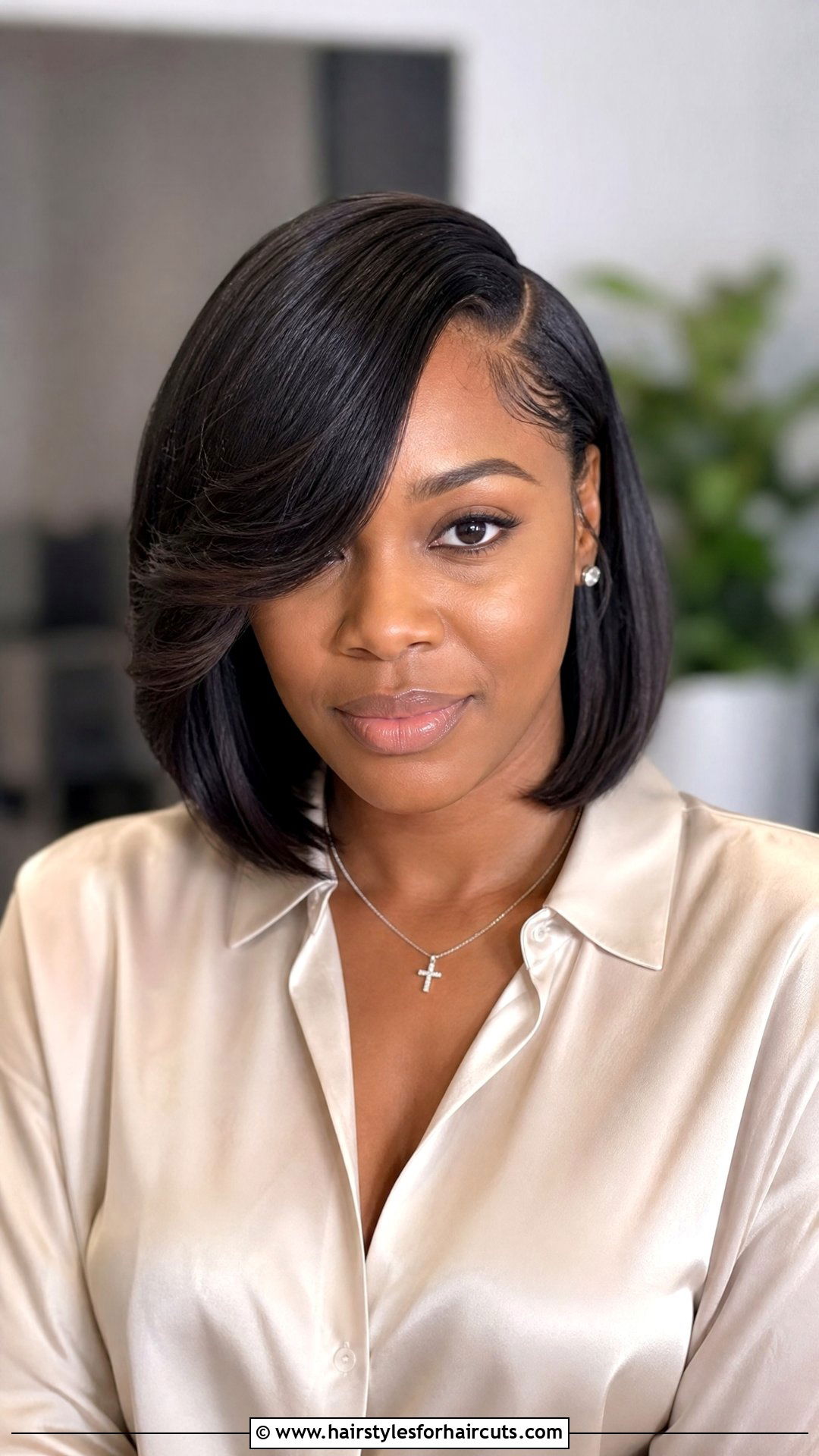Side Swept Lob Haircut - 25 side swept hairstyles black hair - 25 side swept hairstyles black hair