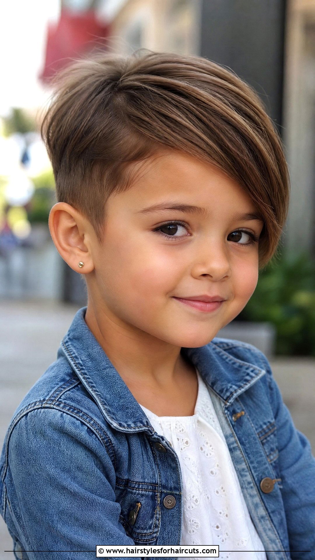 Side Swept Pixie Cut - 25 toddler hairstyles thin hair - 25 toddler hairstyles thin hair