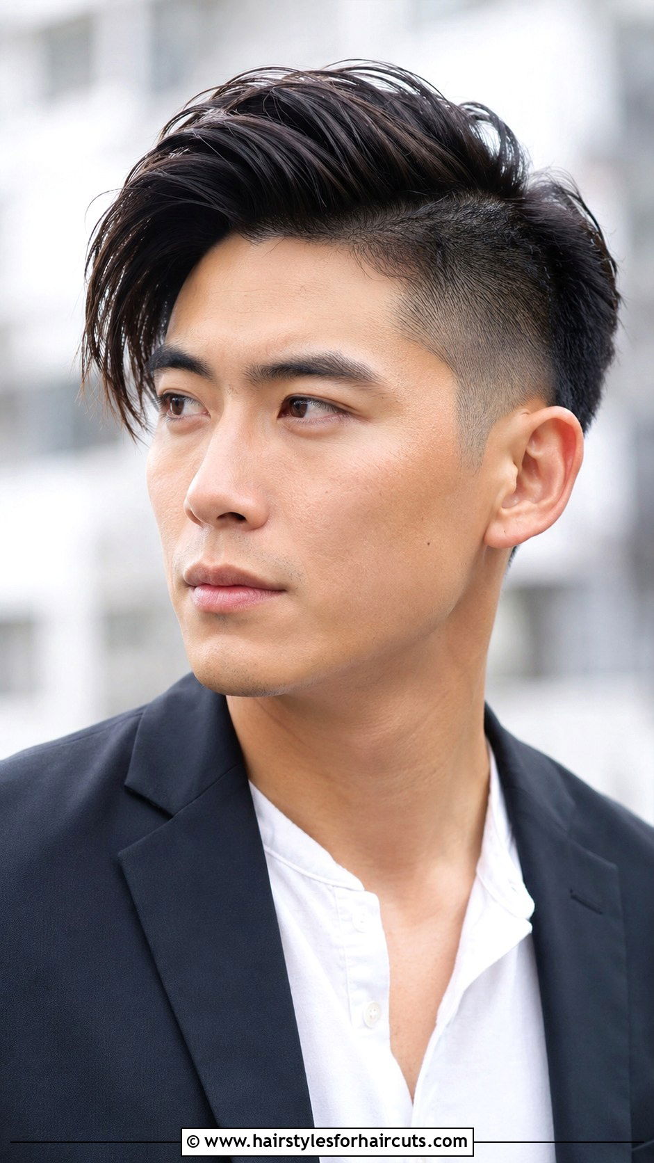 Side Swept Samurai - 25 samurai hairstyles - 25 samurai hairstyles