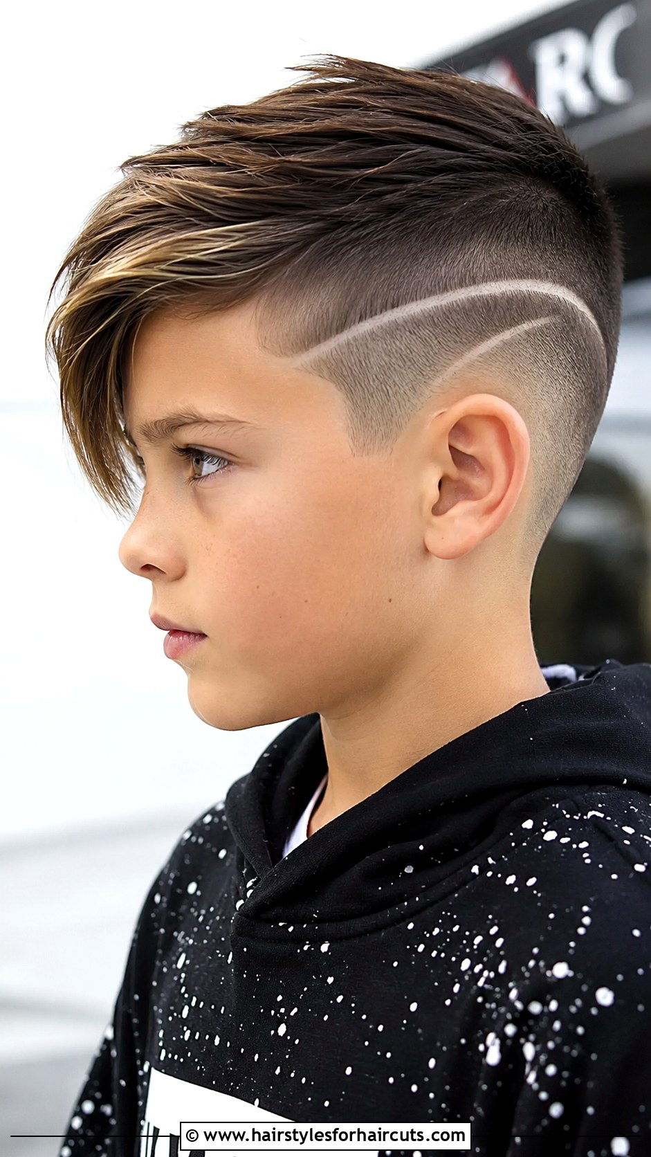 Side Swept Undercut Kids - 25 cool hairstyles for kids - 25 cool hairstyles for kids