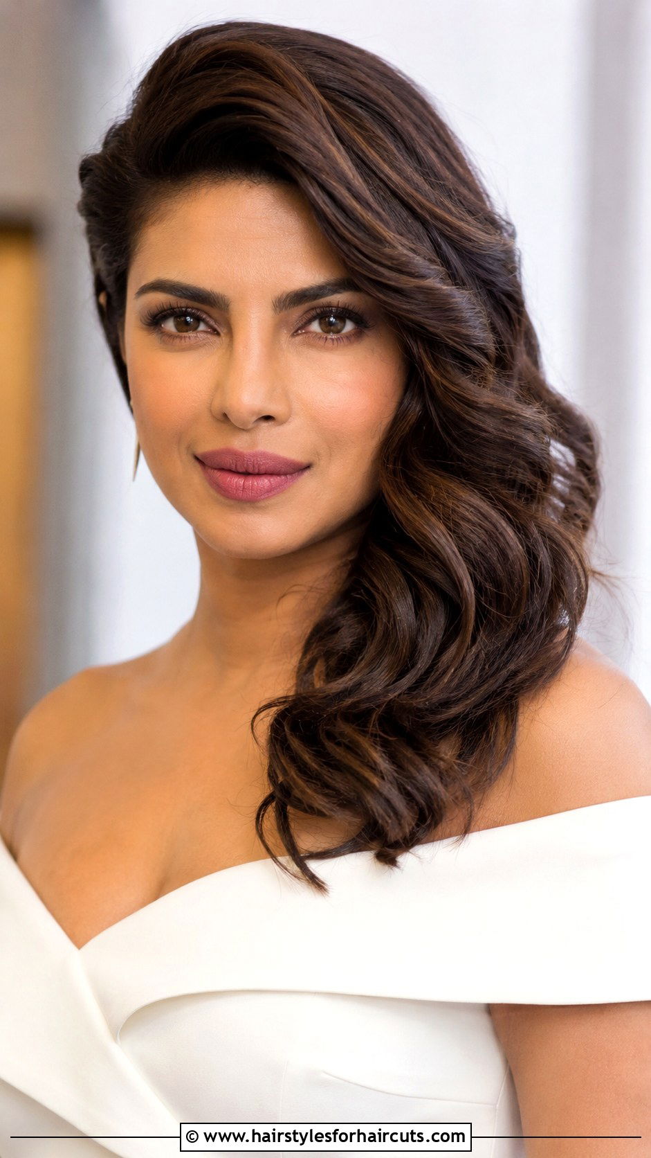 Side Swept Waves Hairstyle - 25 hairstyles for me - 25 hairstyles for me