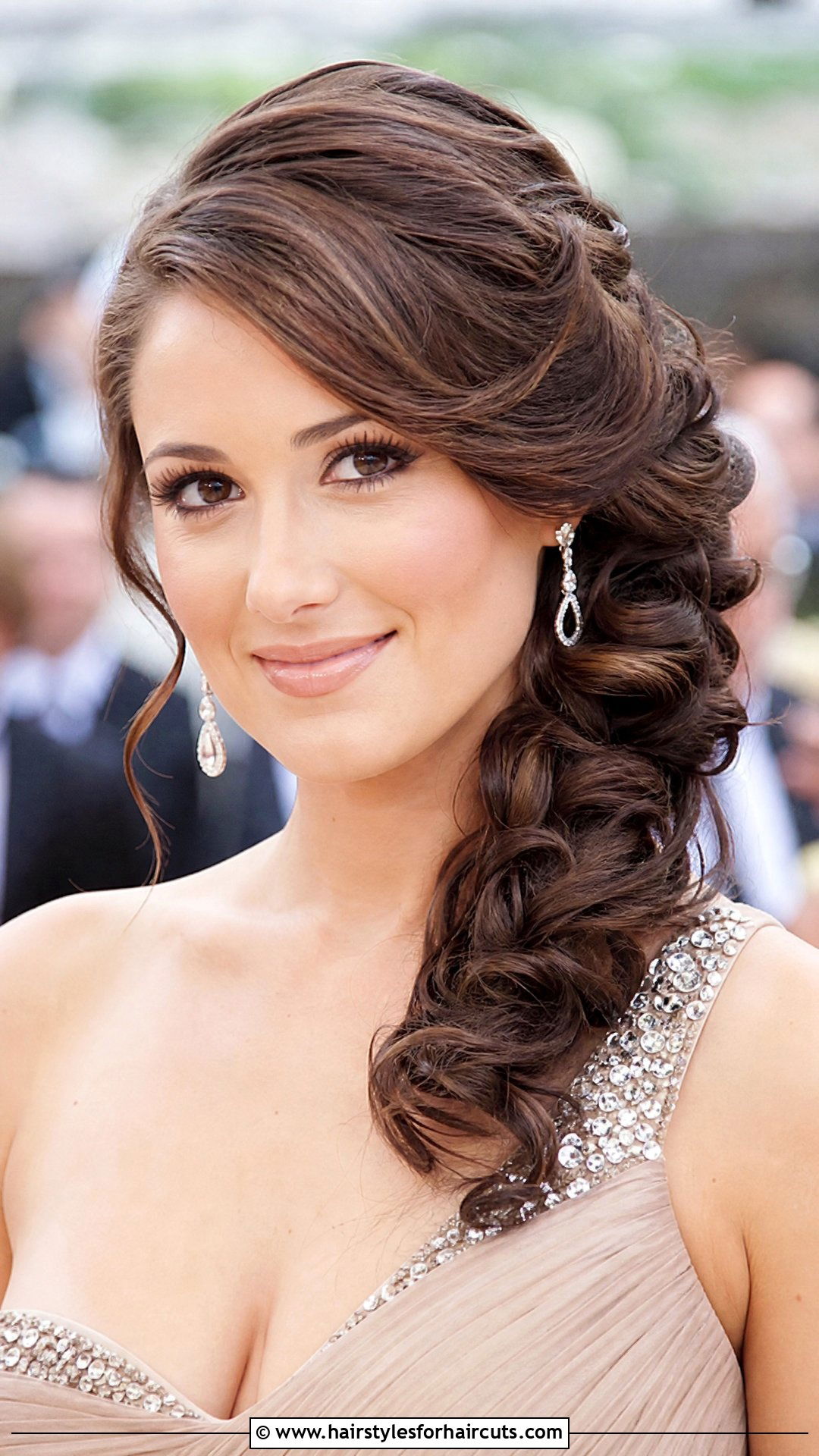 Side Swept Wedding Updo - 25 wedding updo hairstyles - 25 wedding updo hairstyles