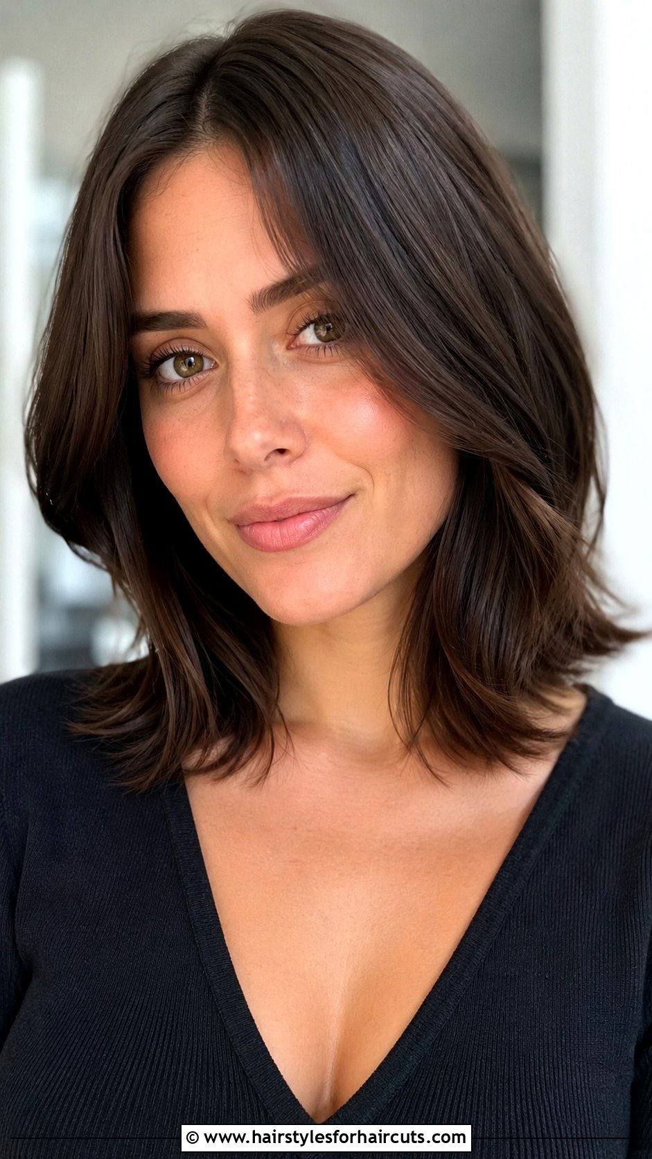 Silky Collarbone Length Hair - 25 silky hairstyles - 25 silky hairstyles