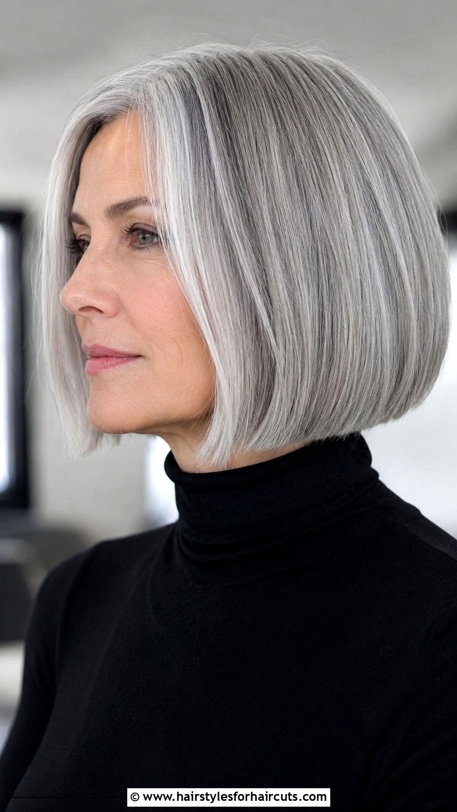 Silver Bob Haircut - 25 gray hairstyles short - 25 gray hairstyles short