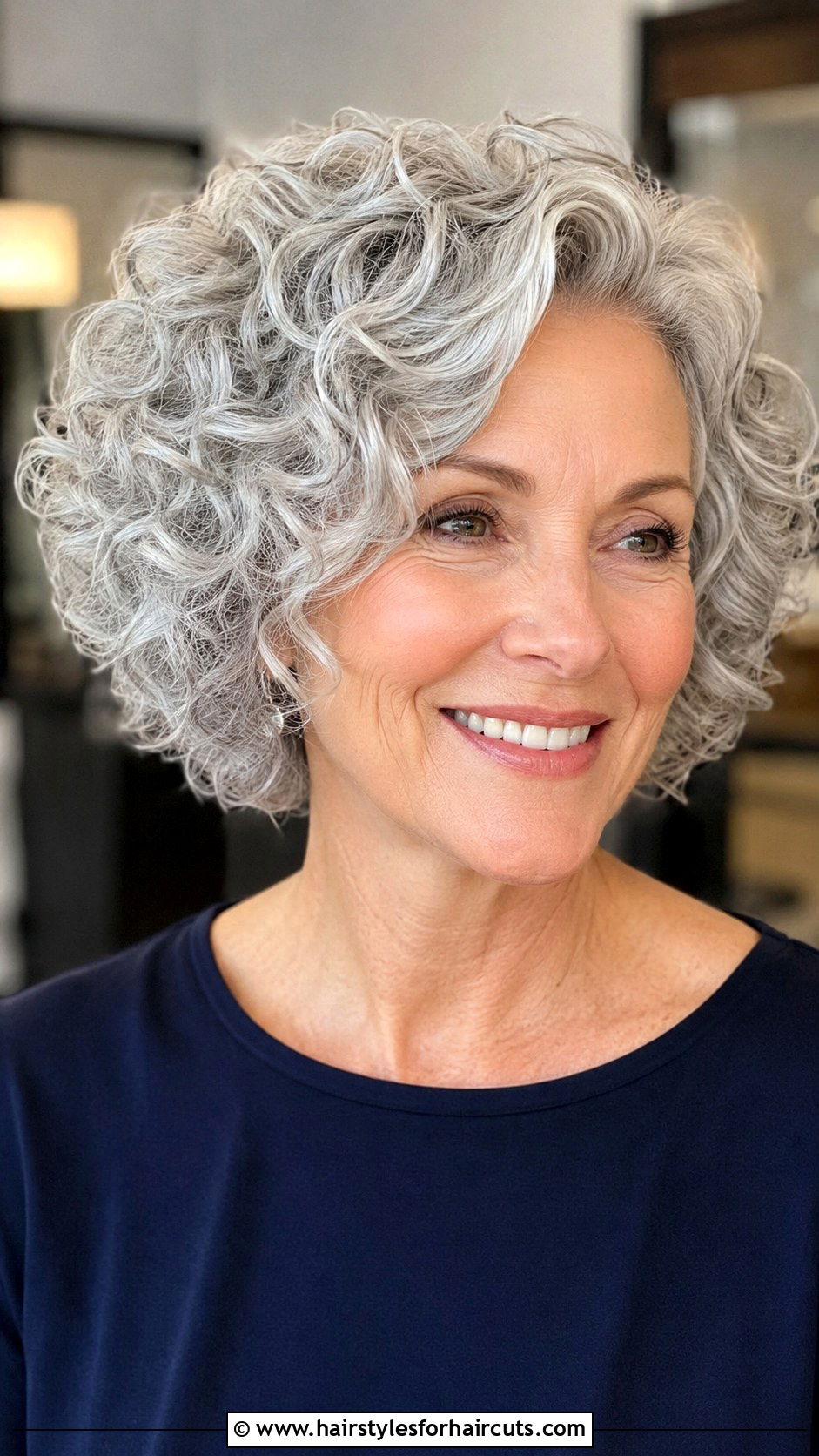 Silver Curly Bob Haircut - 25 bob hairstyles for curly hair over 50 - 25 bob hairstyles for curly hair over 50